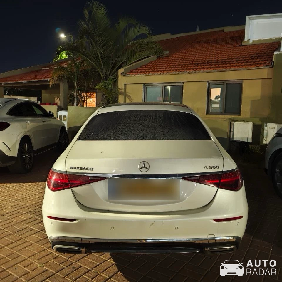 Mercedes-Maybach S 580 4MATIC spotted in Ashkelon