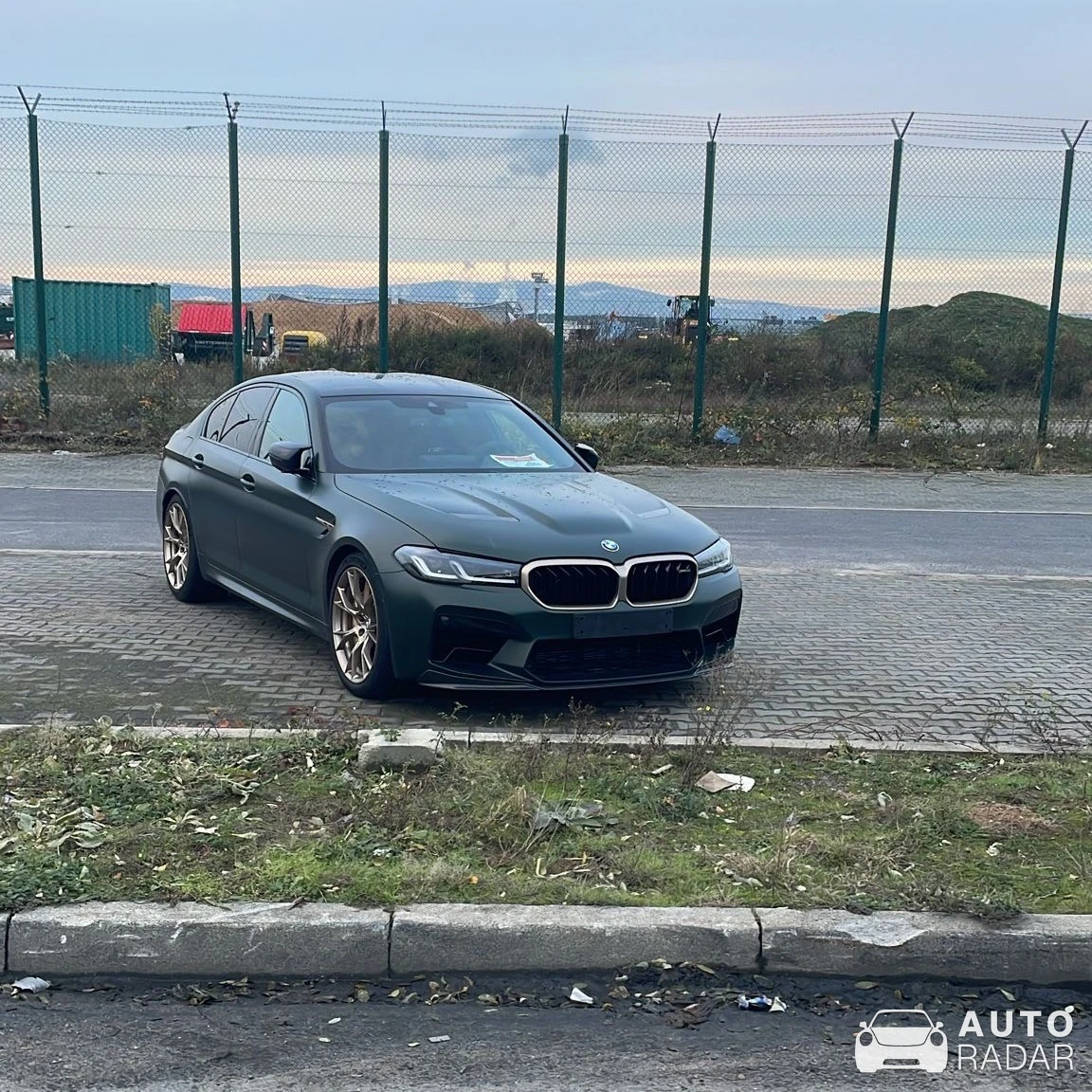 BMW M5 F90 CS spotted in Frankfurt, Germany
