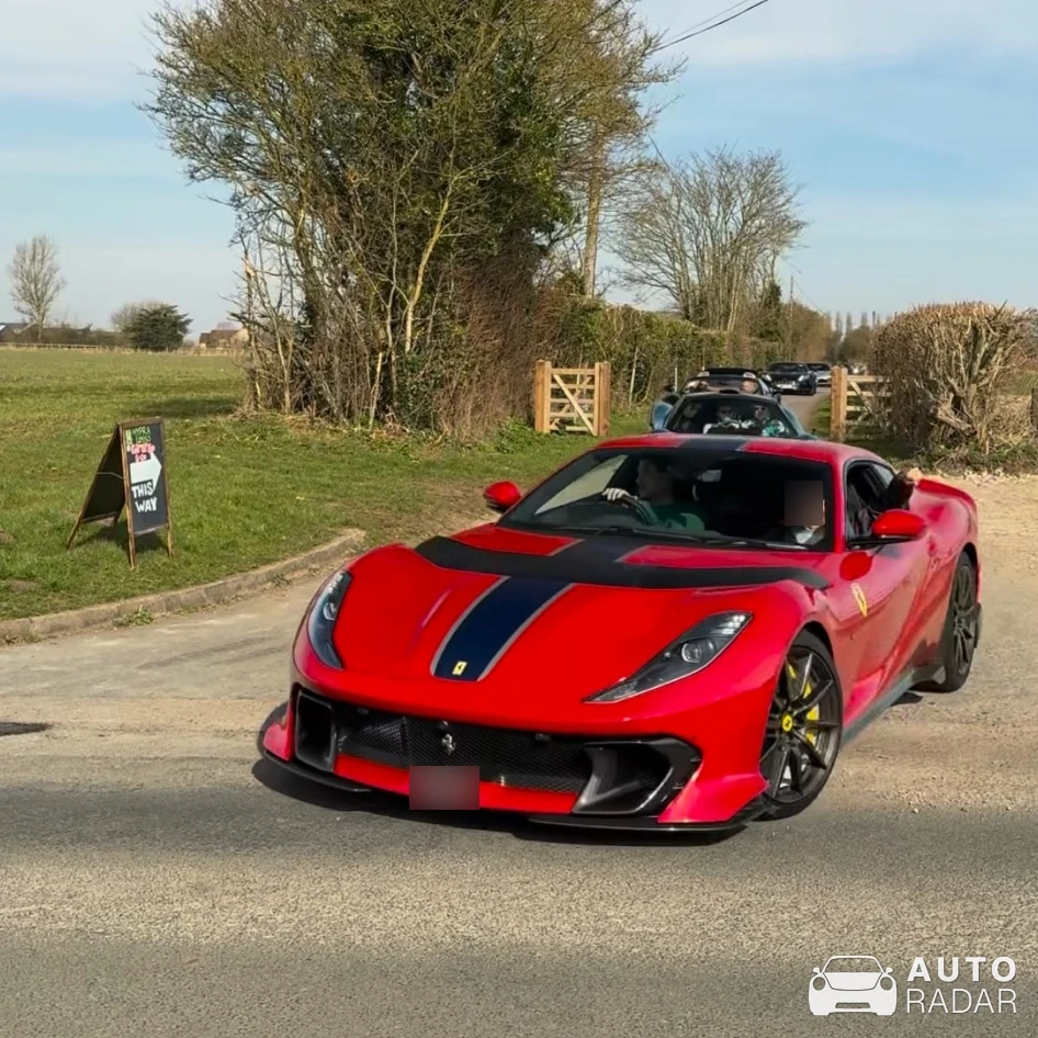 Ferrari 812 Competizione spotted in Beni Mellal