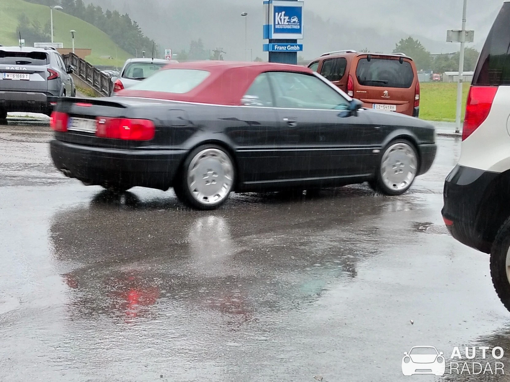 Audi RS4 Cabriolet spotted in Matrei in Osttirol