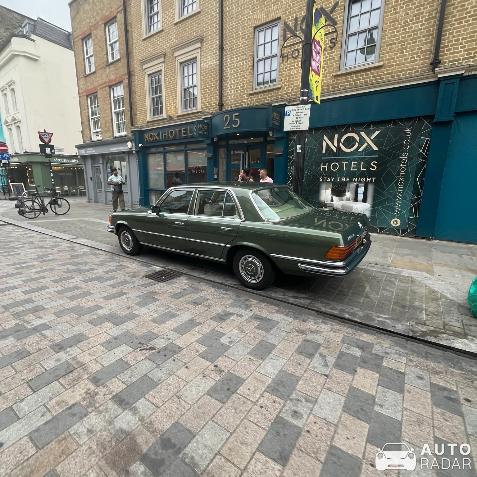 Mercedes-Benz 350 SE W116 spotted