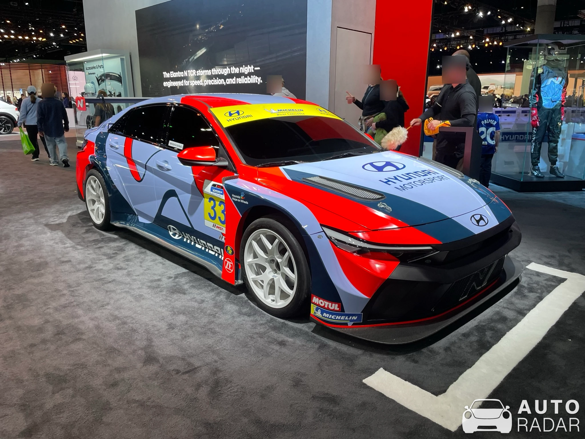 Hyundai Elantra TCR spotted in Los Angeles