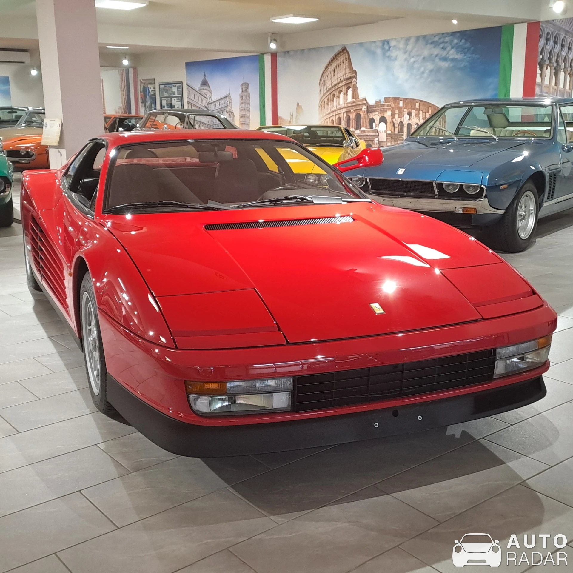 Ferrari Testarossa Monospecchio spotted in Dörgicse, Hungary