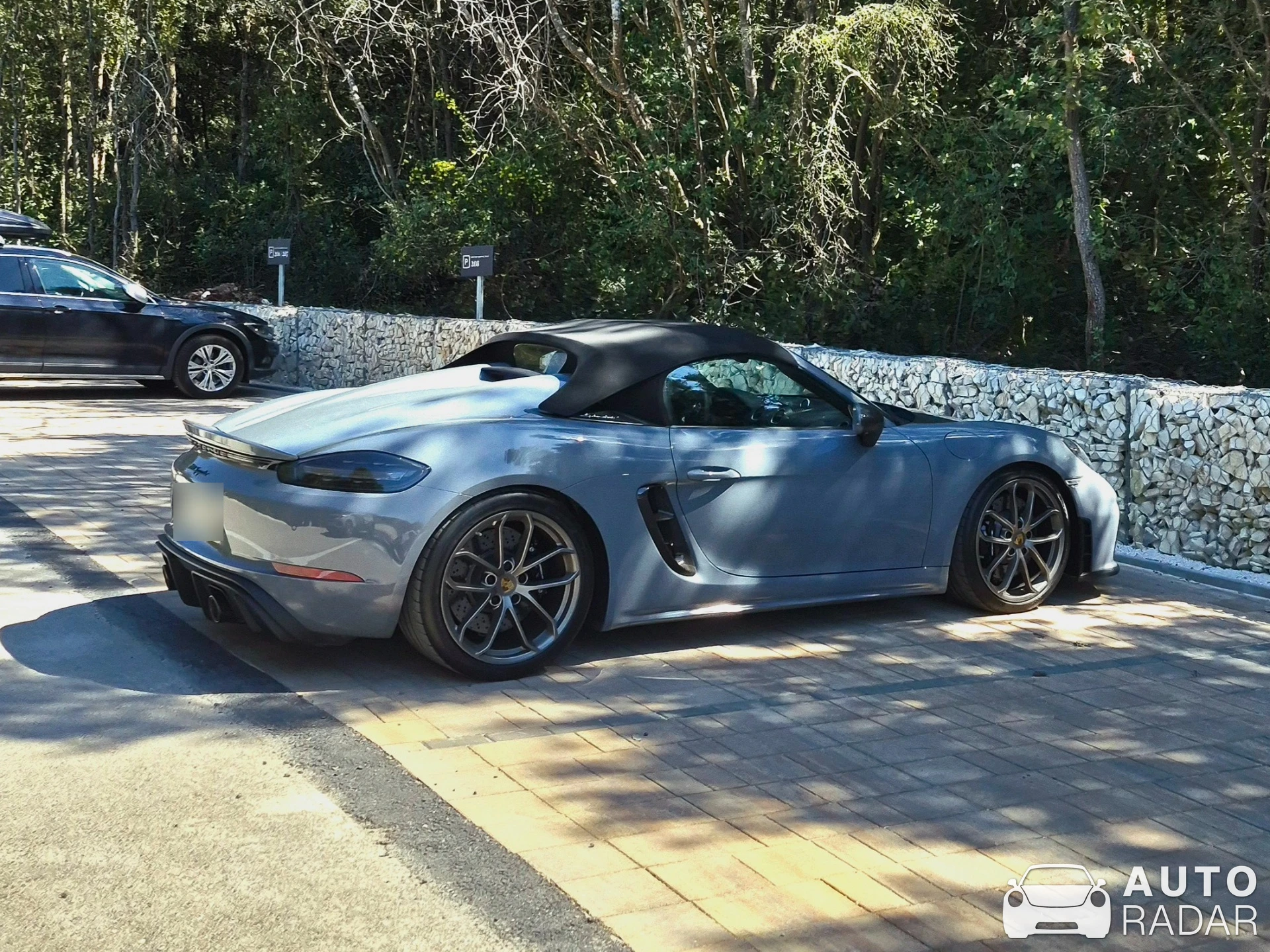 Porsche 718 Spyder spotted in Pula