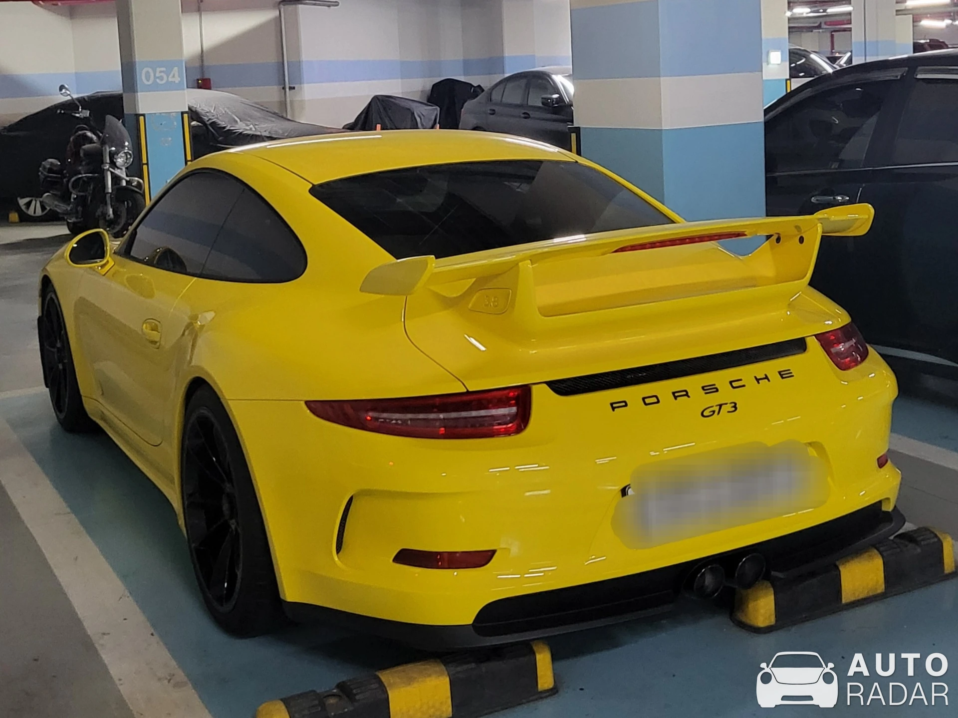 Porsche 991 GT3 MkI spotted in Busan
