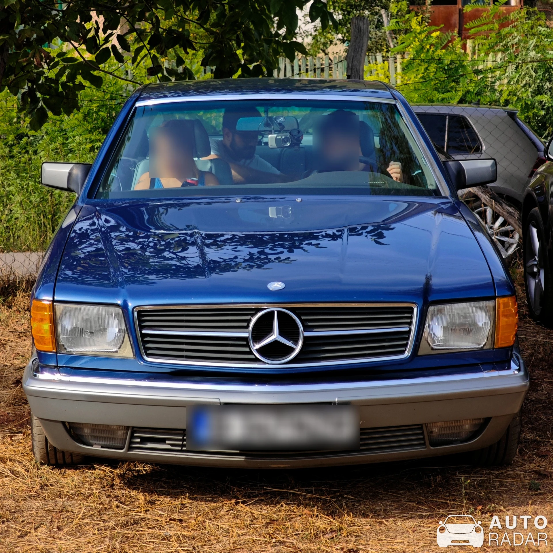 Mercedes-Benz 500 SEC W126 spotted in Iordăcheanu