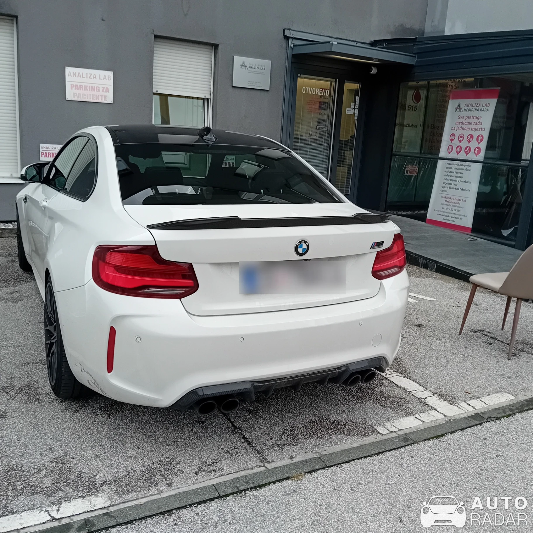 BMW M2 F87 Coupé Competition spotted in Sesvete, Croatia