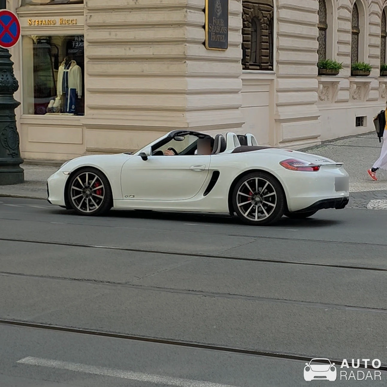 Porsche 981 Boxster GTS spotted in Praha