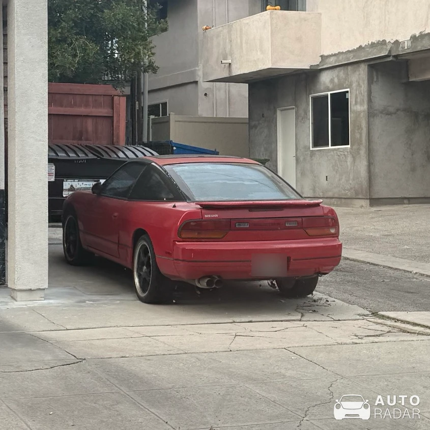 Nissan 240SX spotted in Los Angeles, United States