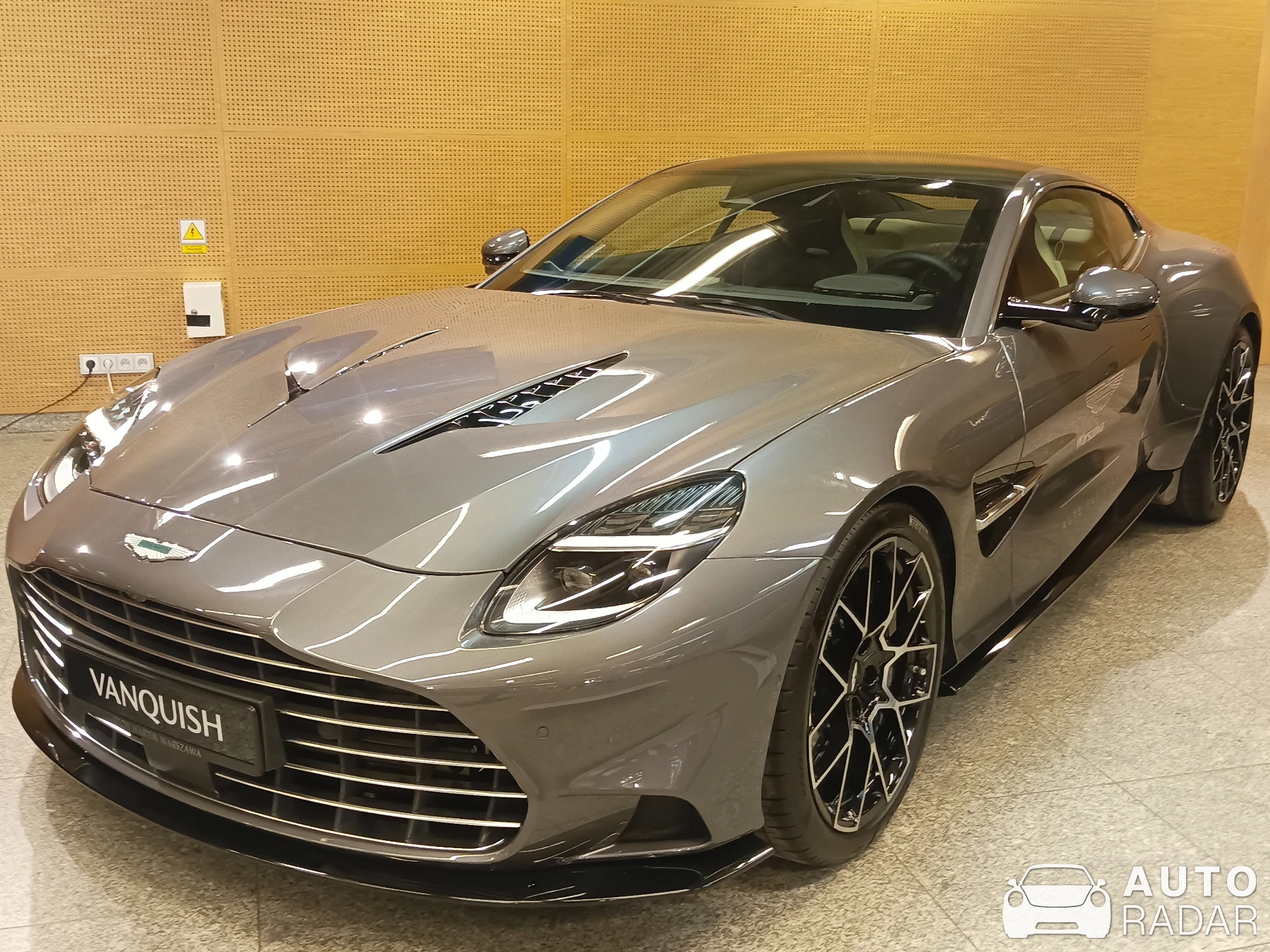 Aston Martin Vanquish 2025 spotted in Warszawa, Poland