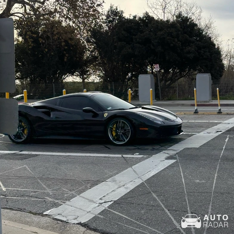 Ferrari 488 GTB spotted in Malibu, United States