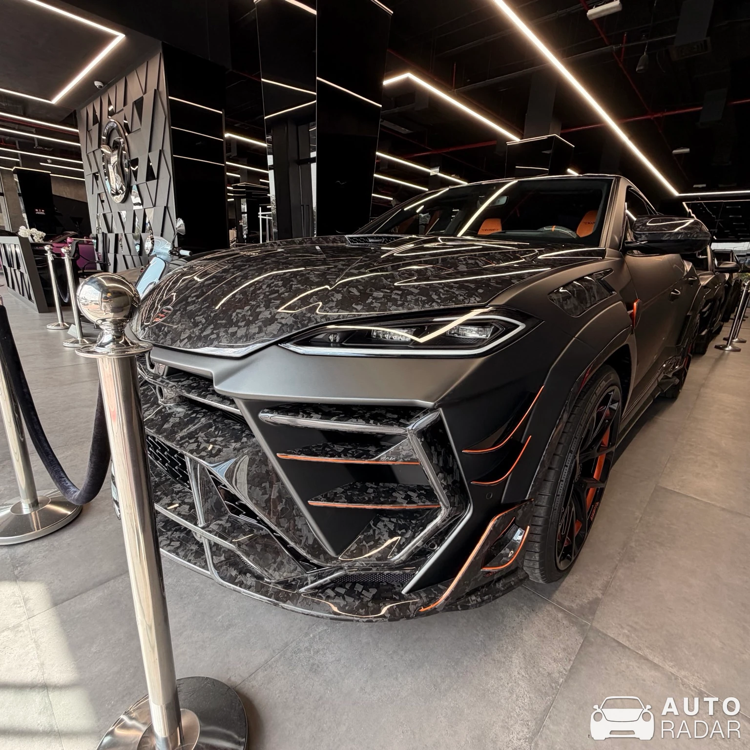 Lamborghini Urus Mansory Venatus Evo S spotted in دبي