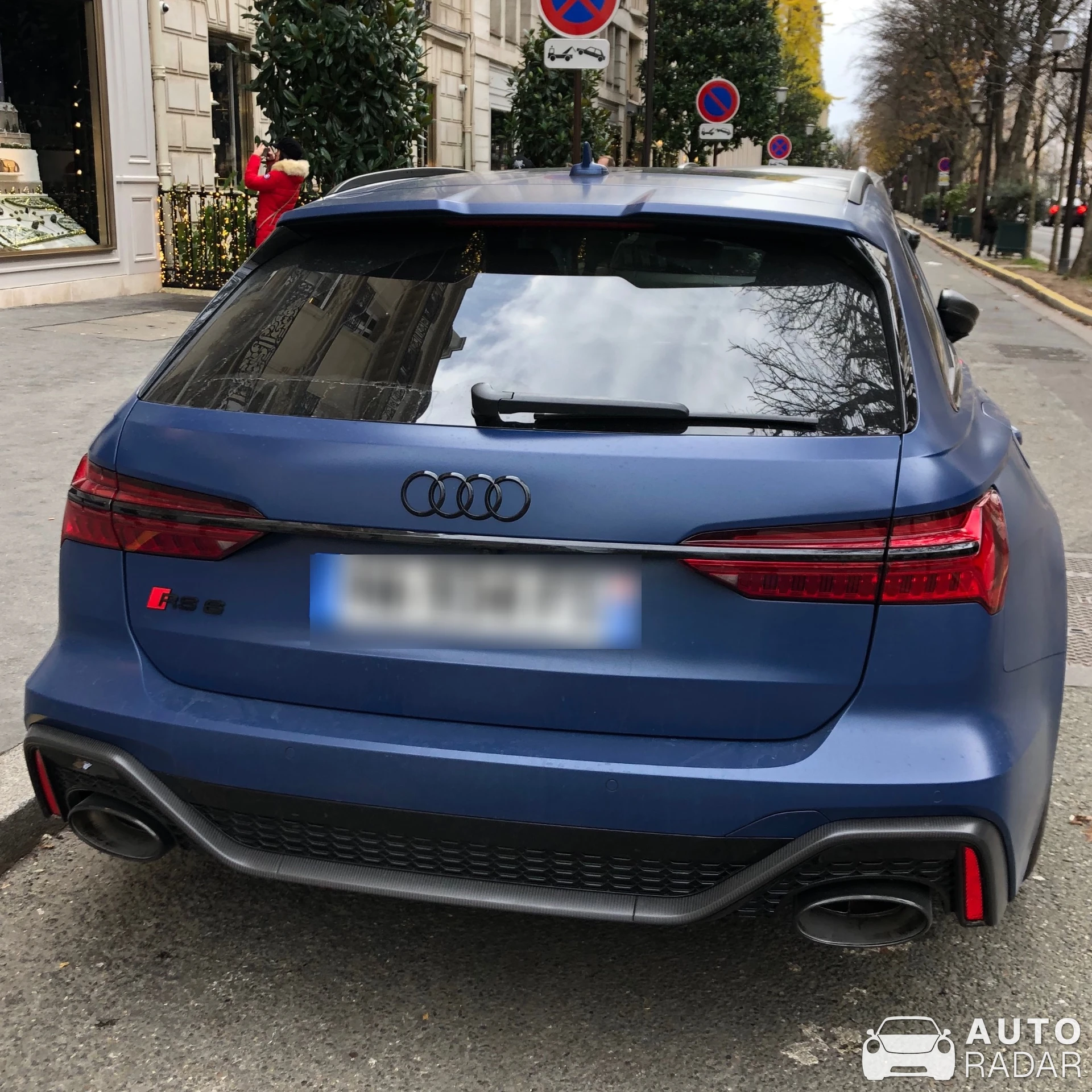 Audi RS6 Avant C8 spotted in Paris, France