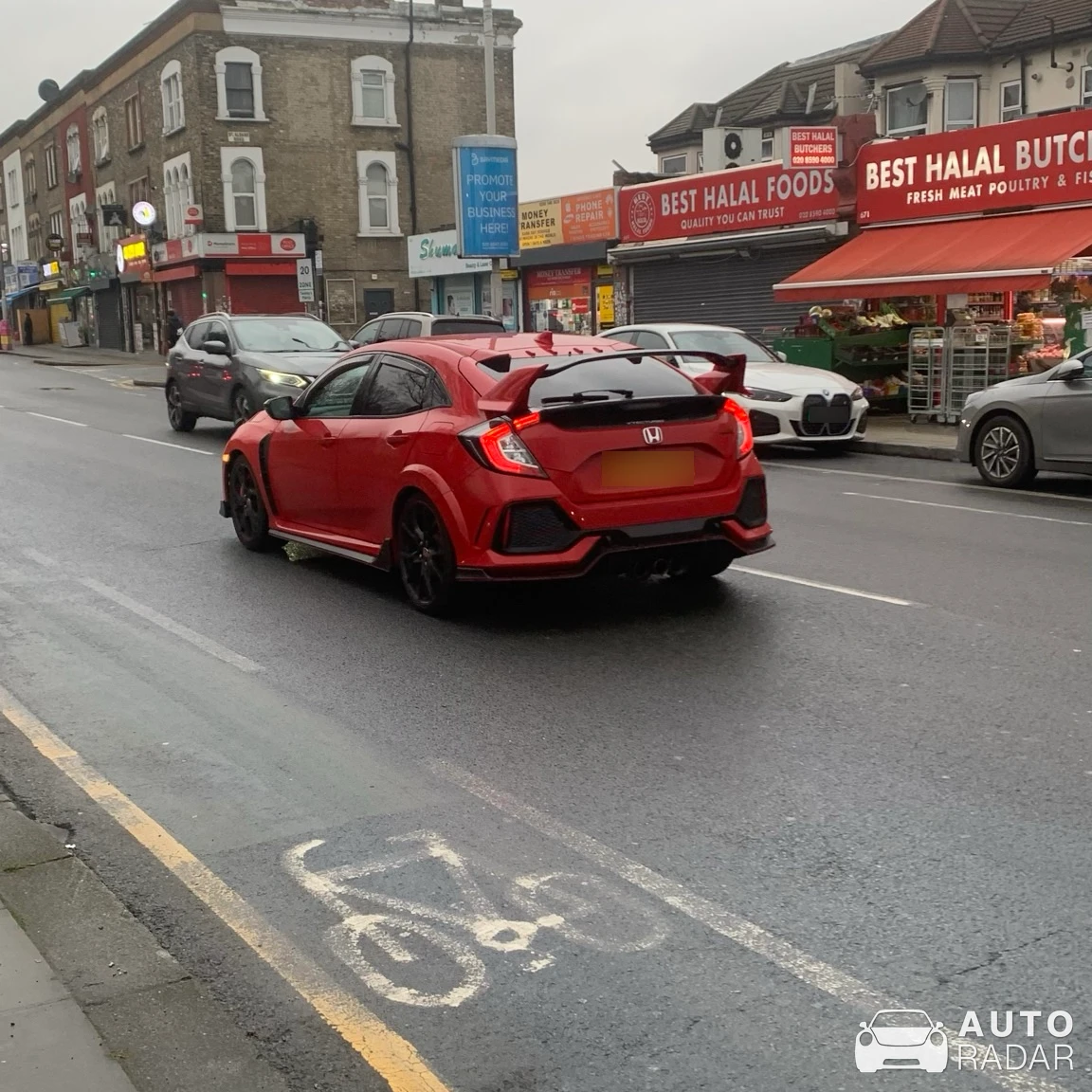Honda Civic Type R FK8 spotted in Seven Kings, United Kingdom