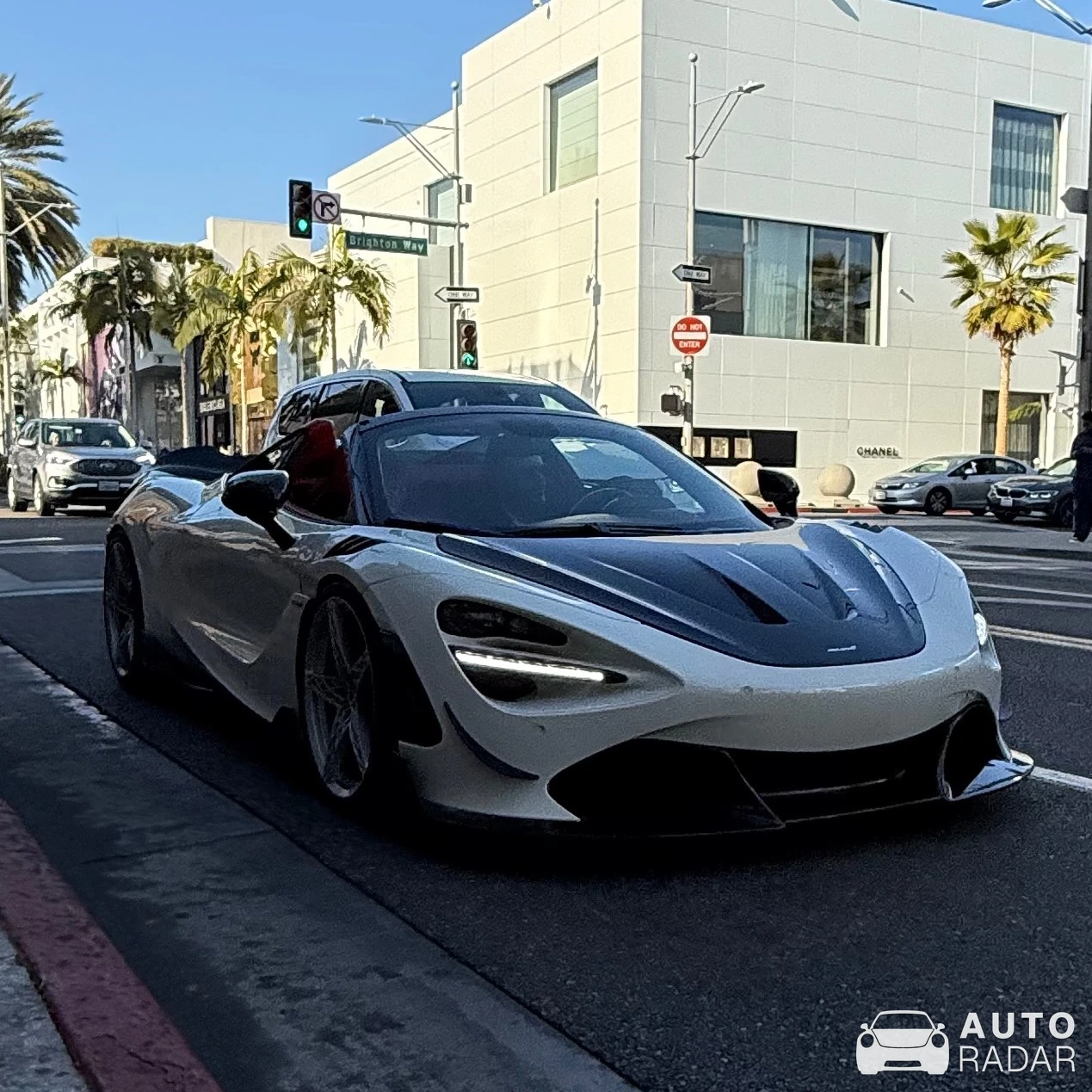 McLaren 720S Spider spotted in Beverly Hills, United States