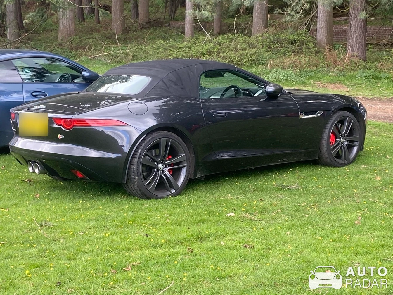 Jaguar F-Type S V8 Convertible spotted