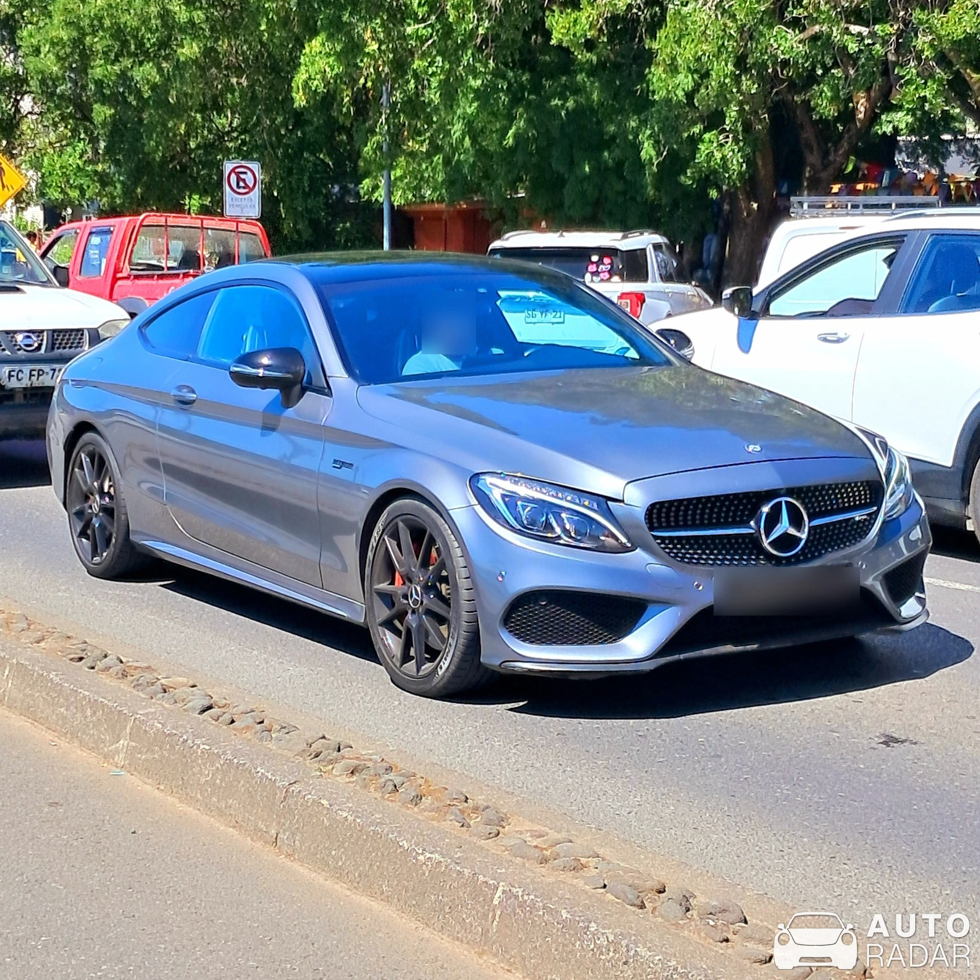 Mercedes-AMG C 43 C205 spotted in Villarrica, Chile