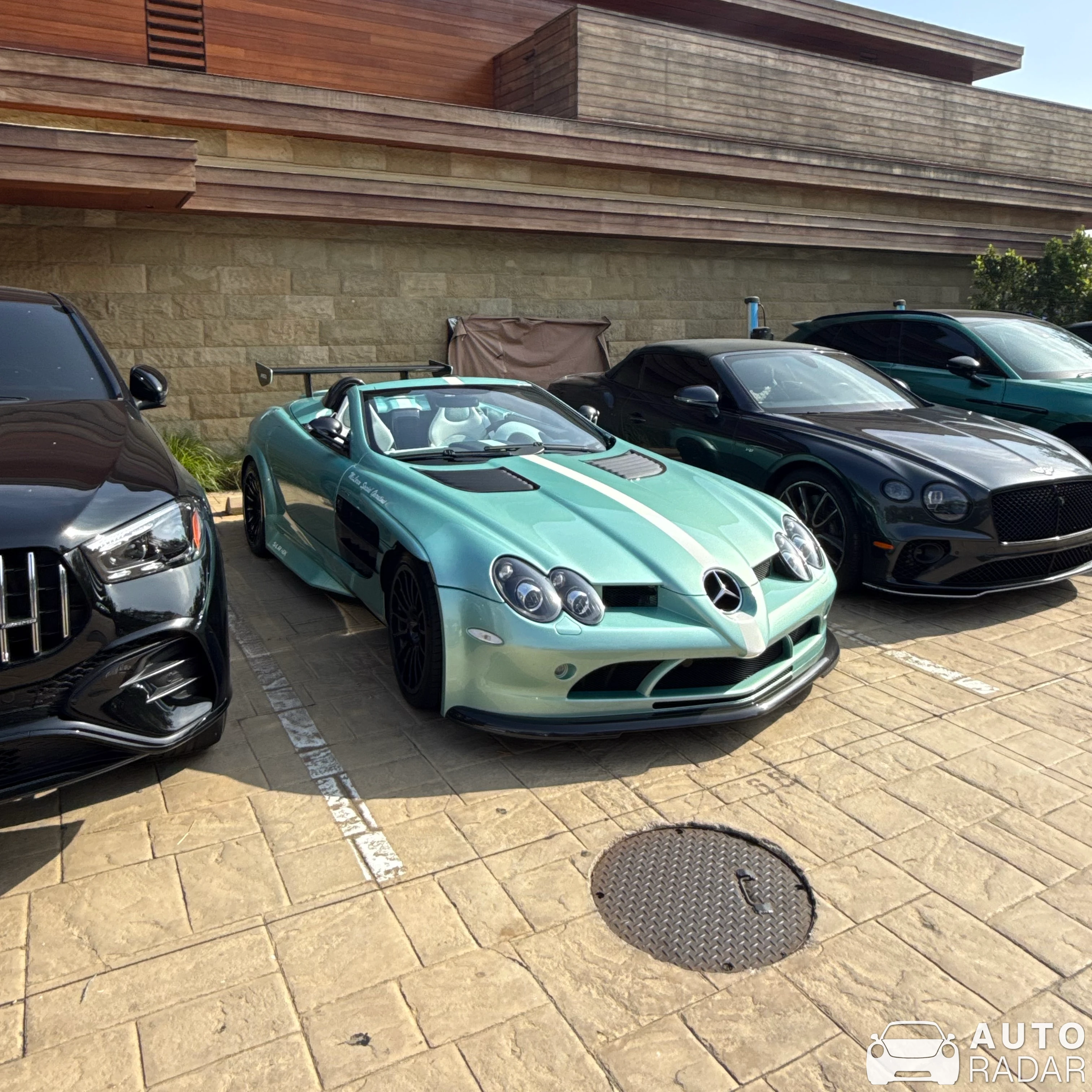Mercedes-Benz SLR McLaren Roadster HDK by MSO spotted in Malibu