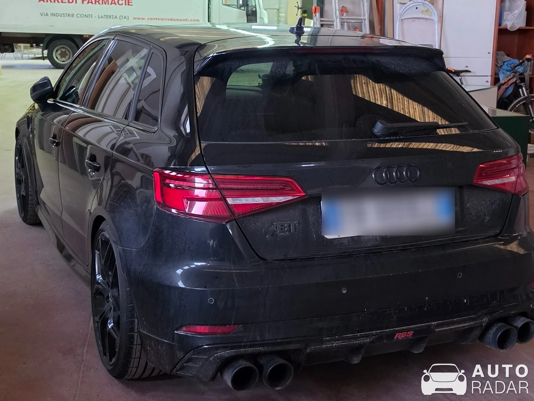 Audi ABT RS3 Sportback 8V spotted in Laterza
