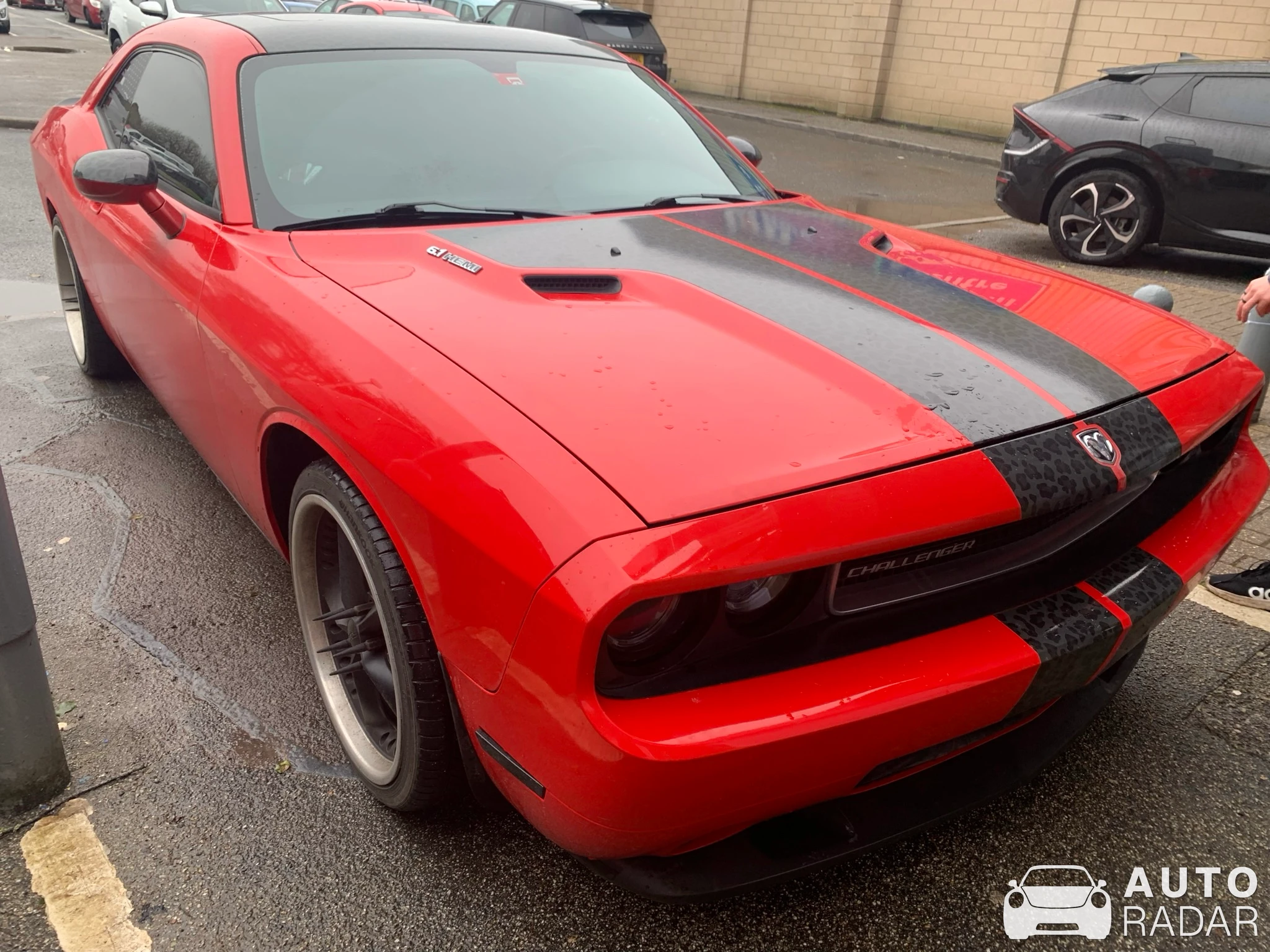 Dodge Challenger SRT-8 spotted in Penzance