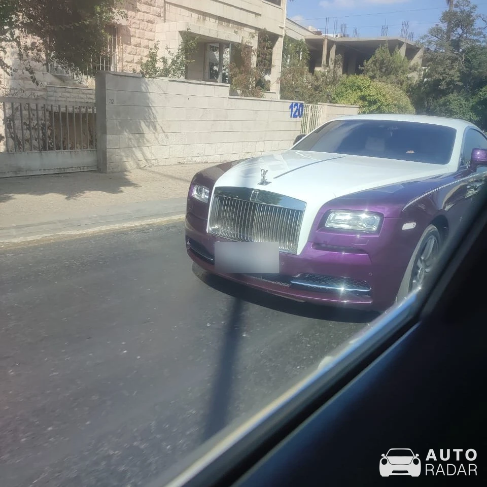 Rolls-Royce Wraith spotted in Amman, Jordan