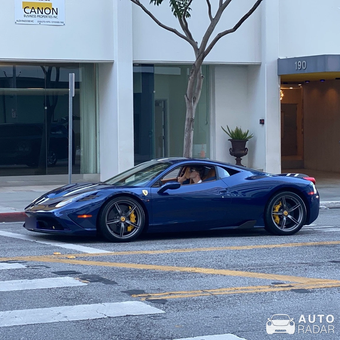 Ferrari 458 Speciale spotted in Beverly Hills, United States