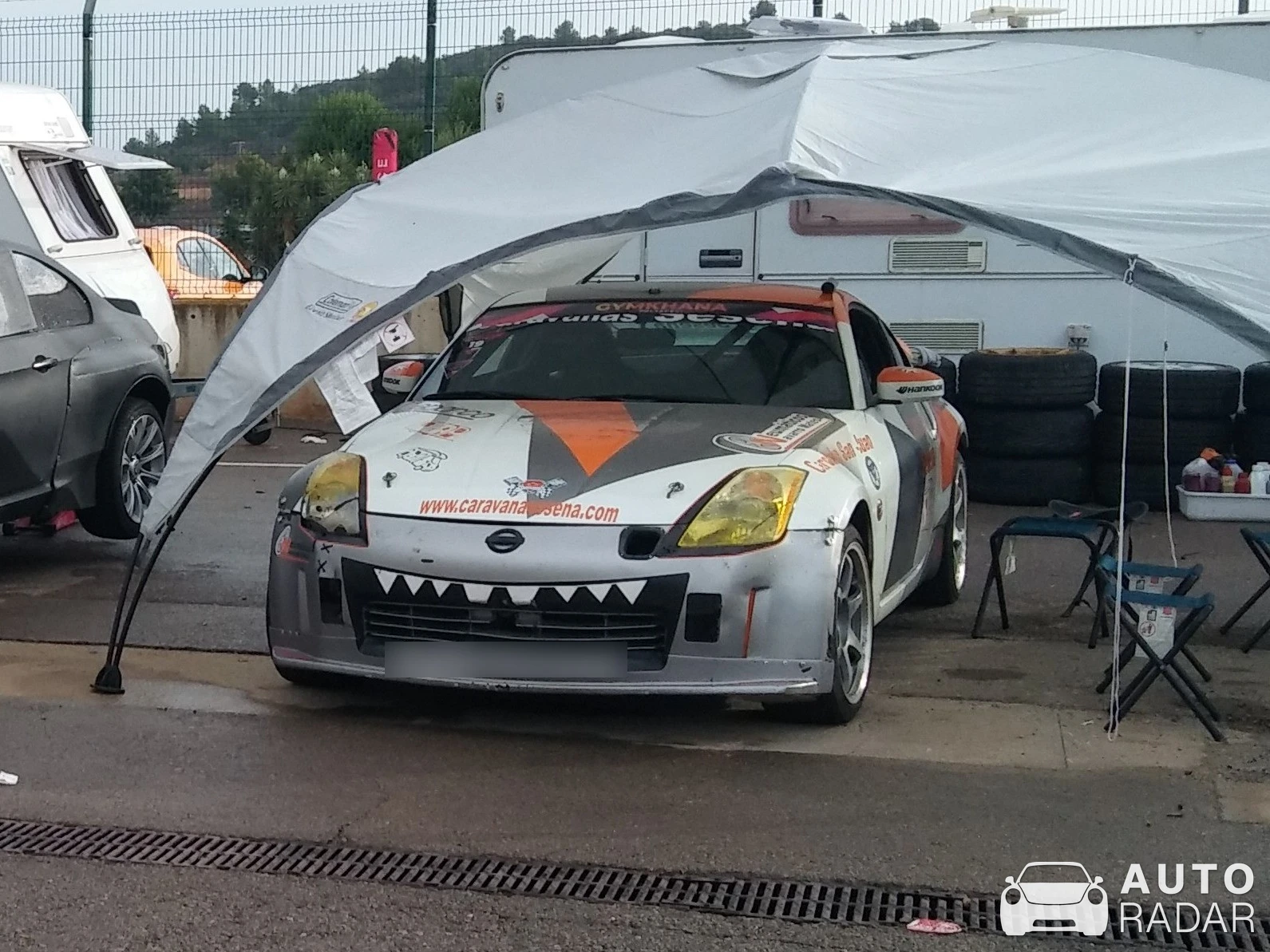 Nissan 350Z spotted in Cheste, Spain