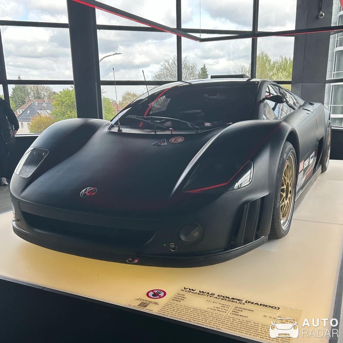 Volkswagen W12 spotted in Dortmund
