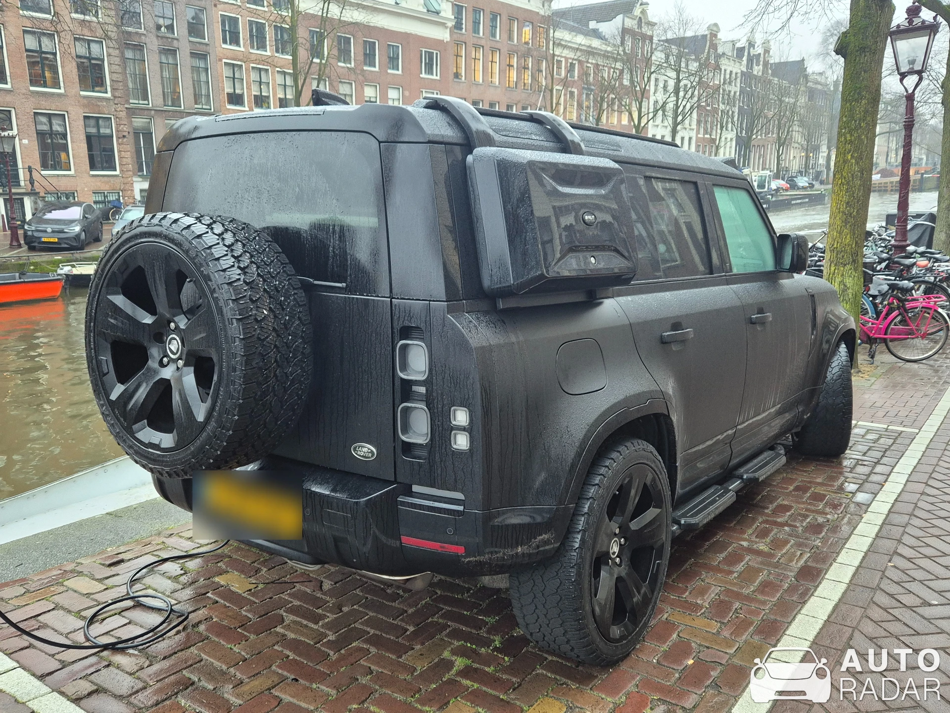 Land Rover Defender Heritage spotted in Amsterdam