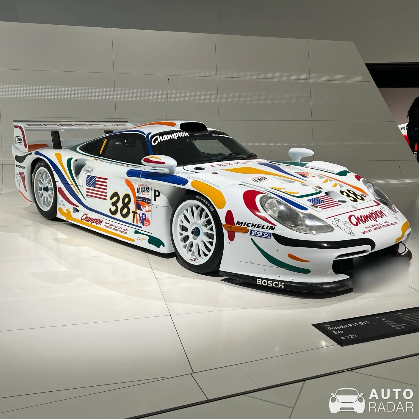 Porsche 996 GT1 Evolution spotted in Stuttgart
