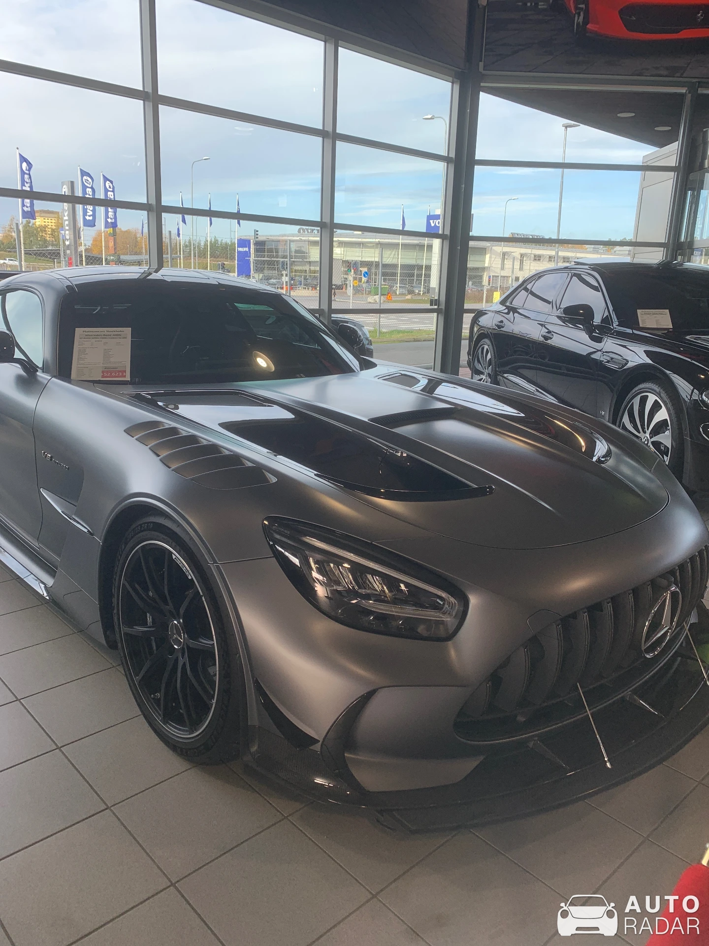 Mercedes-AMG GT Black Series C190 spotted in Upplands Väsby Östra, Sweden