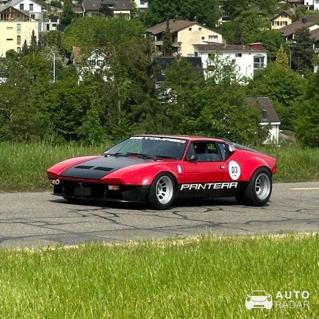 De Tomaso Pantera GT/4 spotted in Rudolfstetten-Friedlisberg, Schweiz