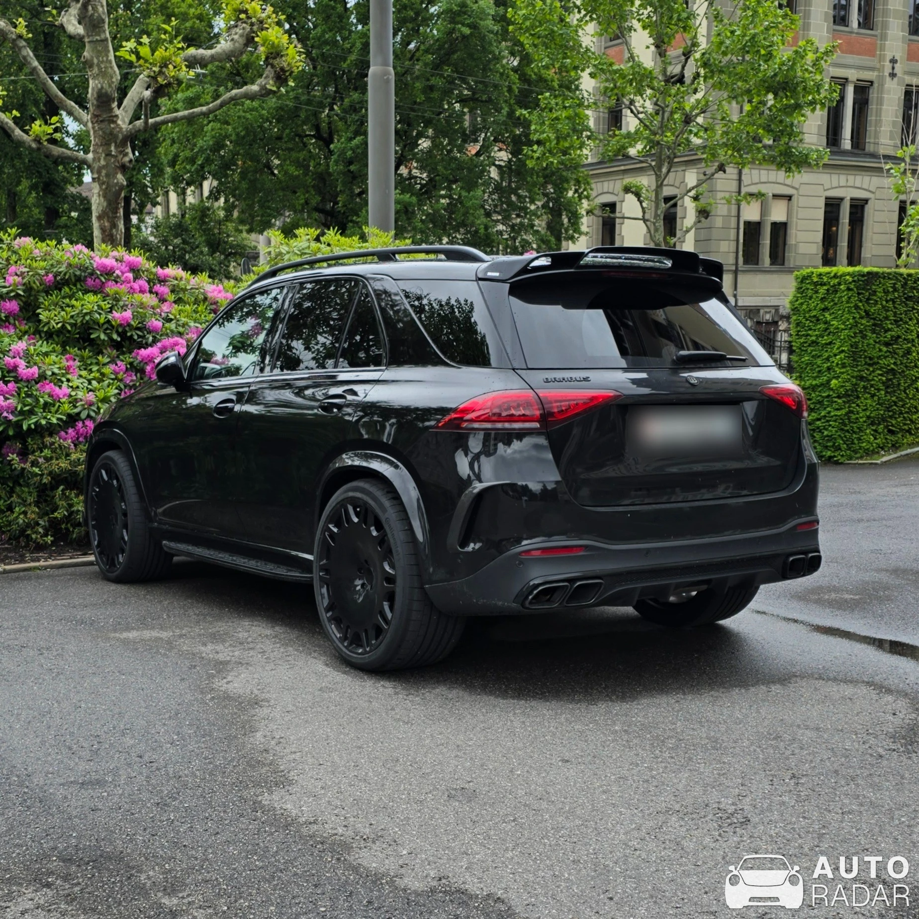 Mercedes-AMG Brabus GLE 63 S Coupé C167 spotted in Lausanne, Suiza