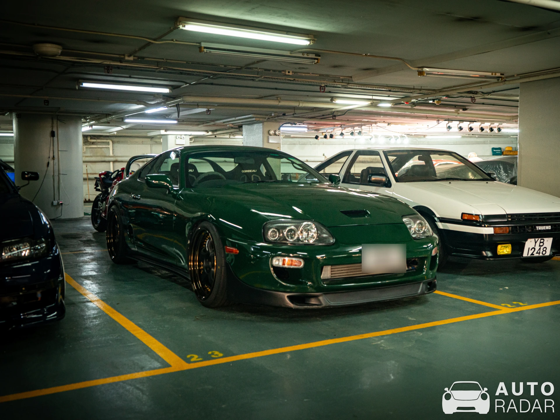 Toyota Supra A80 spotted in Hong Kong Island, Hong Kong