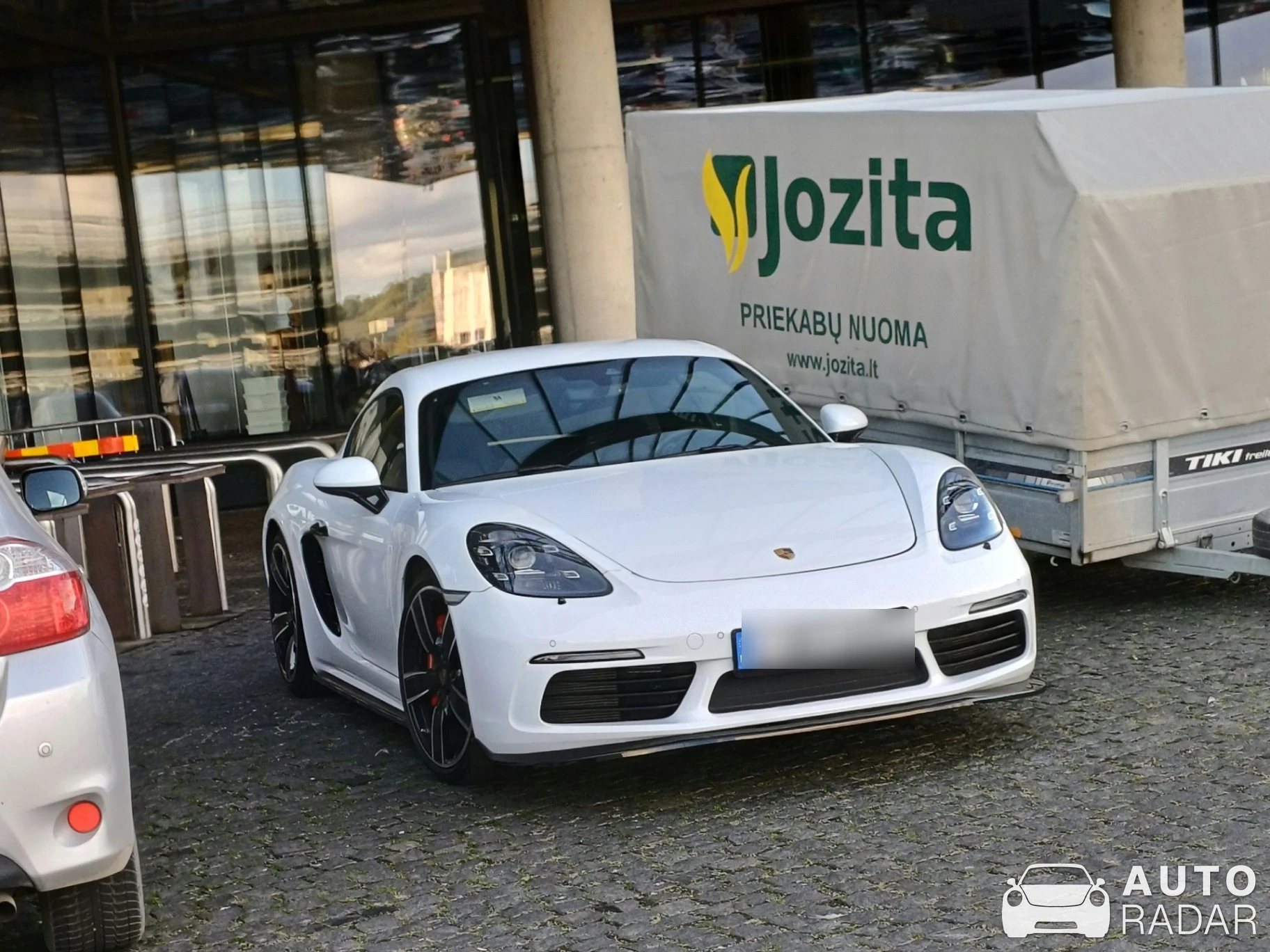 Porsche 718 Cayman S spotted in Kaunas, Lithuania