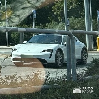 Porsche Taycan spotted in Radom