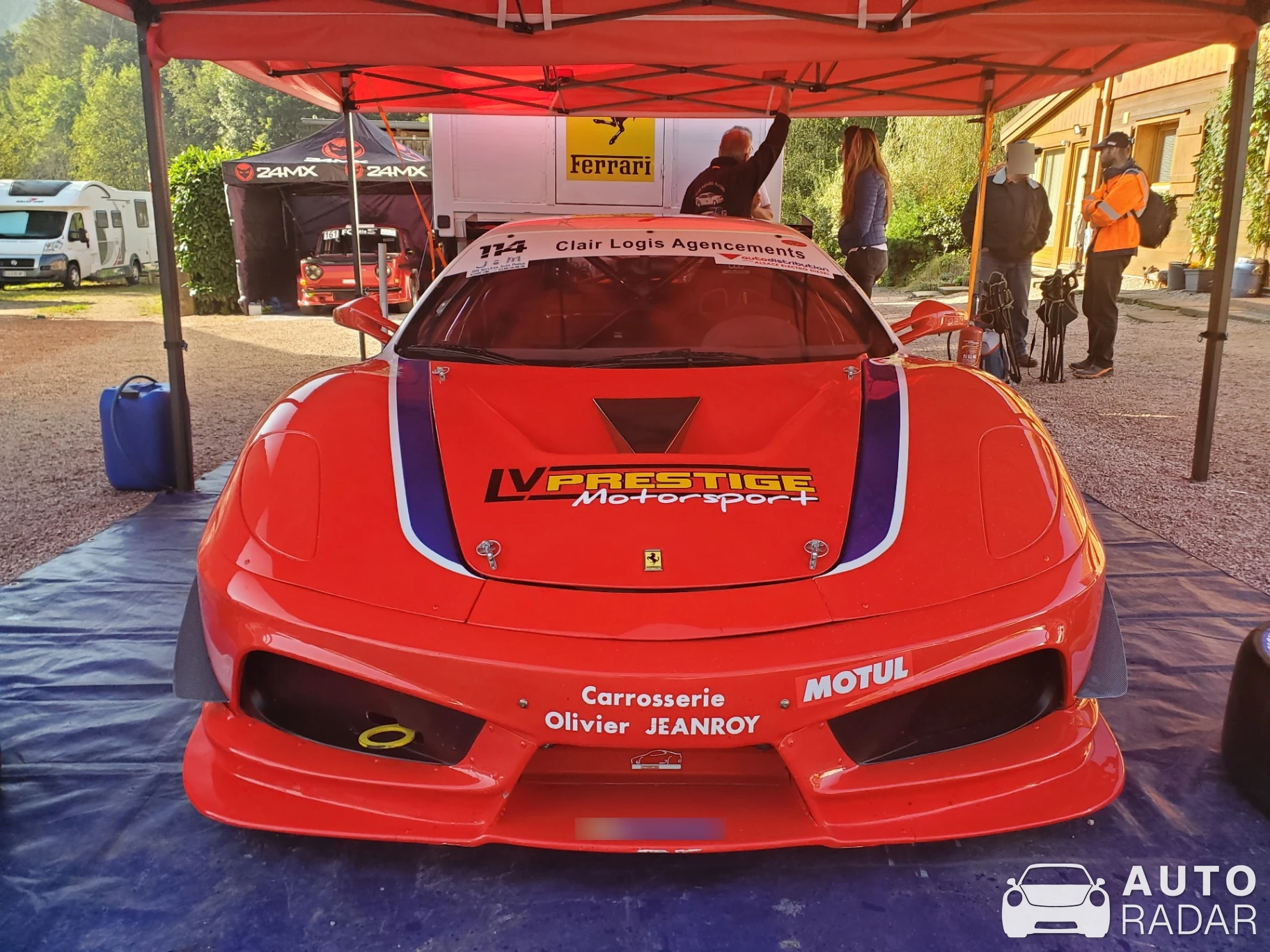 Ferrari 430 GTO spotted in Steige