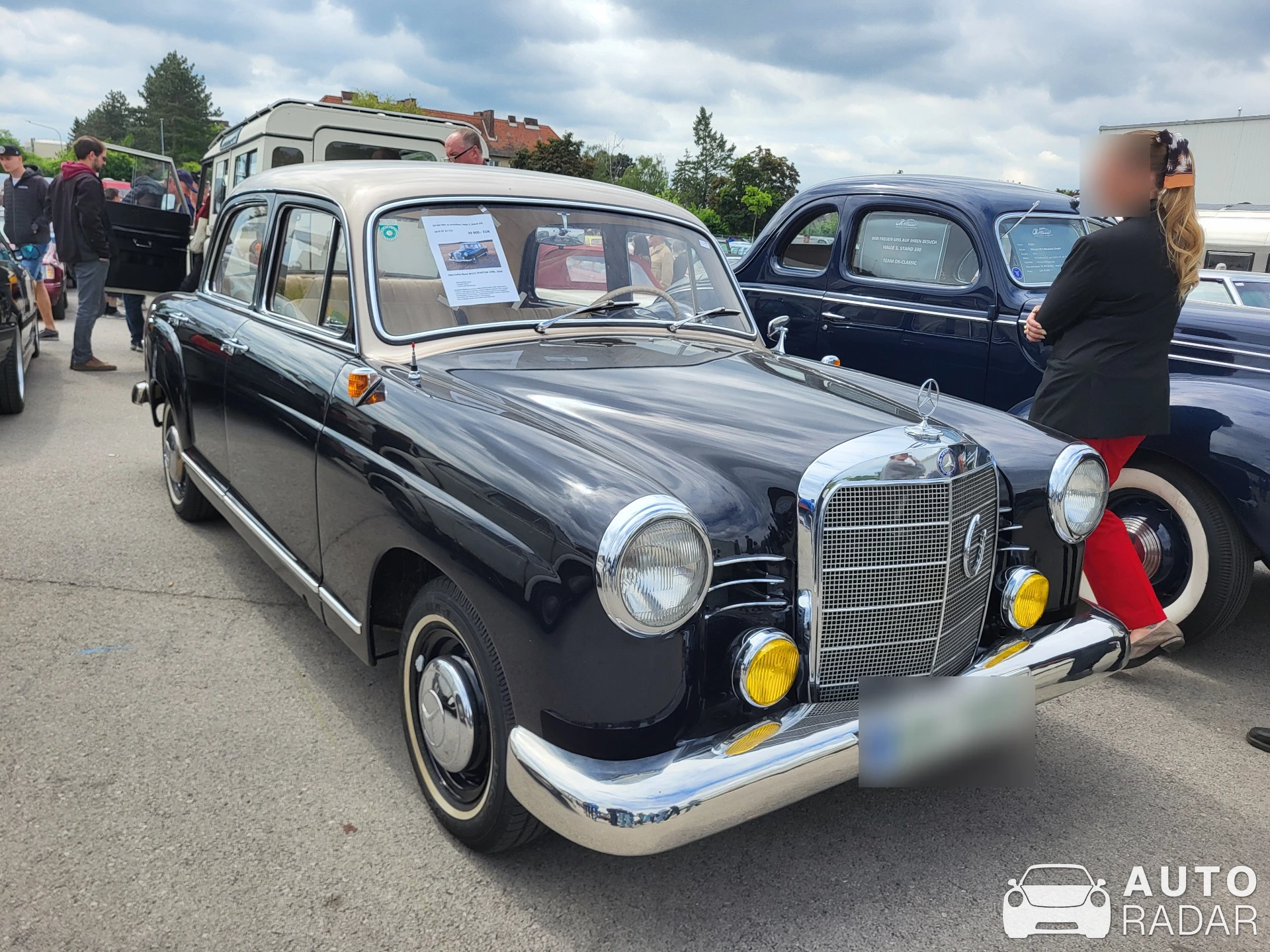 Mercedes-Benz 190 Db W121 spotted in Tulln an der Donau