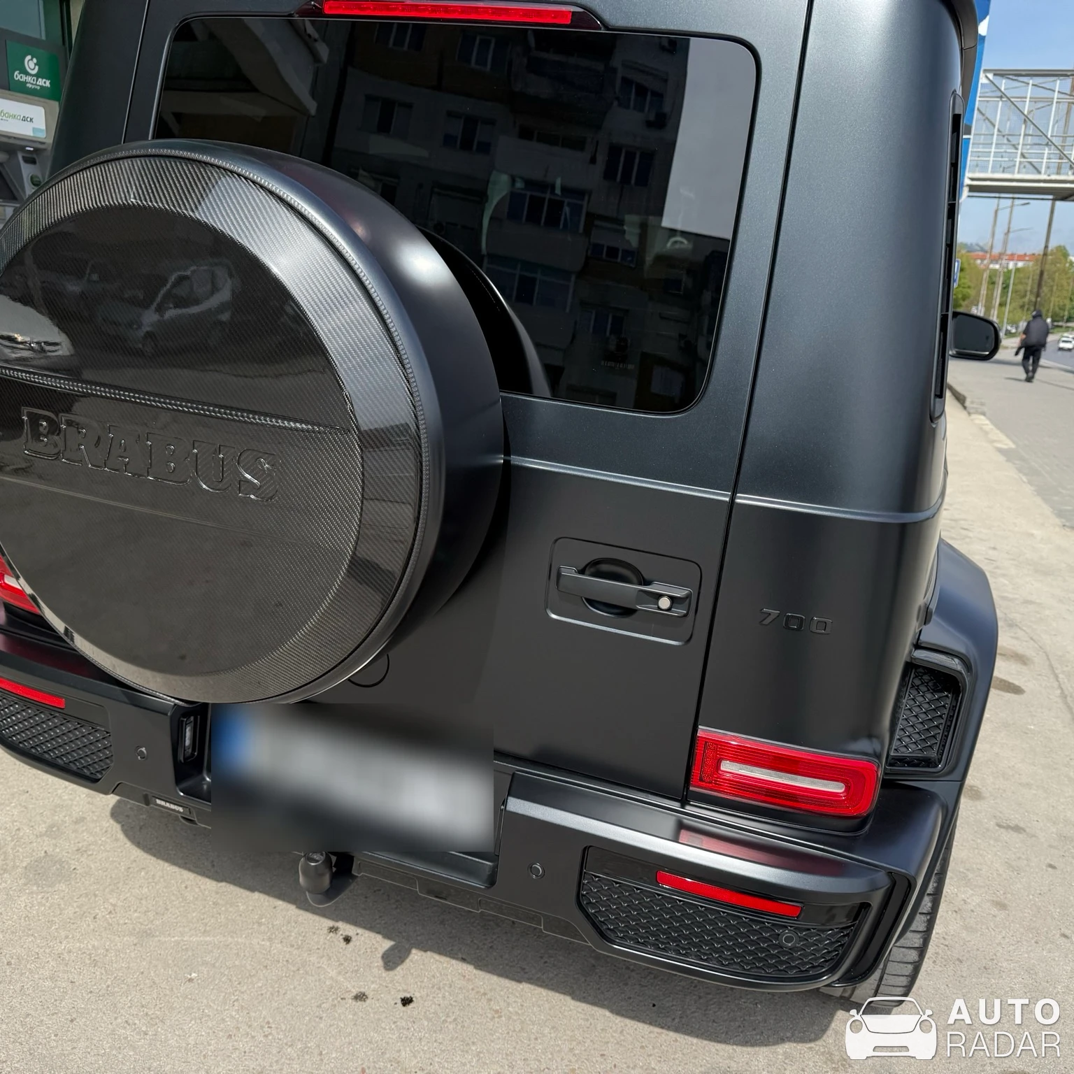 Mercedes-AMG Brabus G B40-700 Widestar W463 2018 spotted in Varna