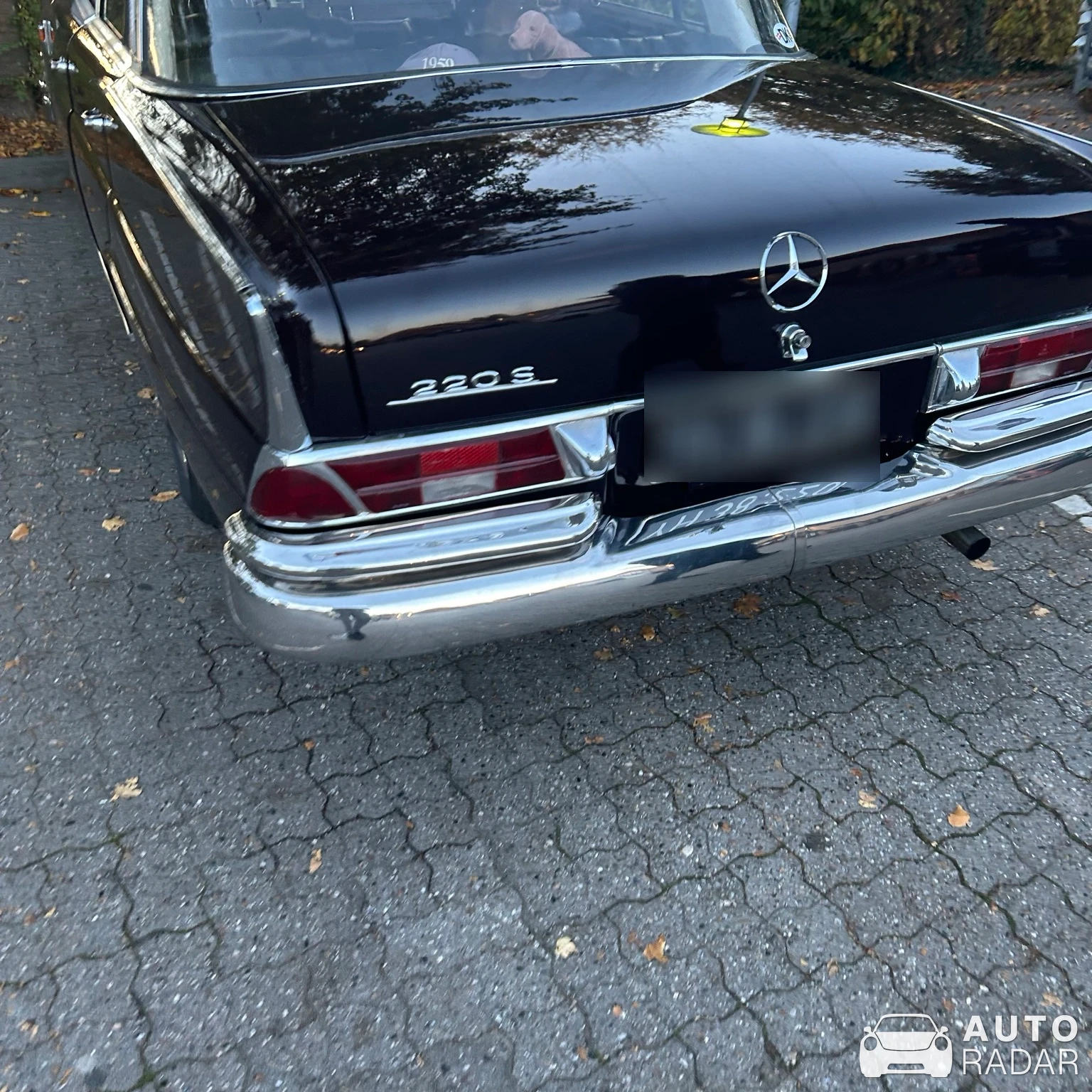 Mercedes-Benz 220 S W111 spotted in Kolding