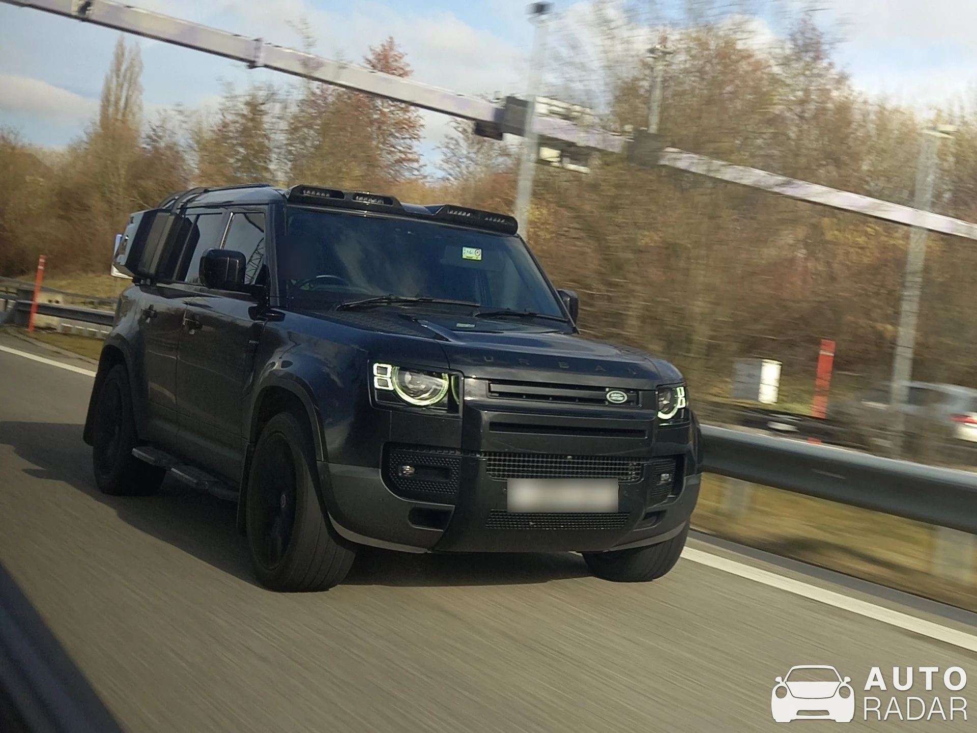 Land Rover Defender 130 spotted in Murten