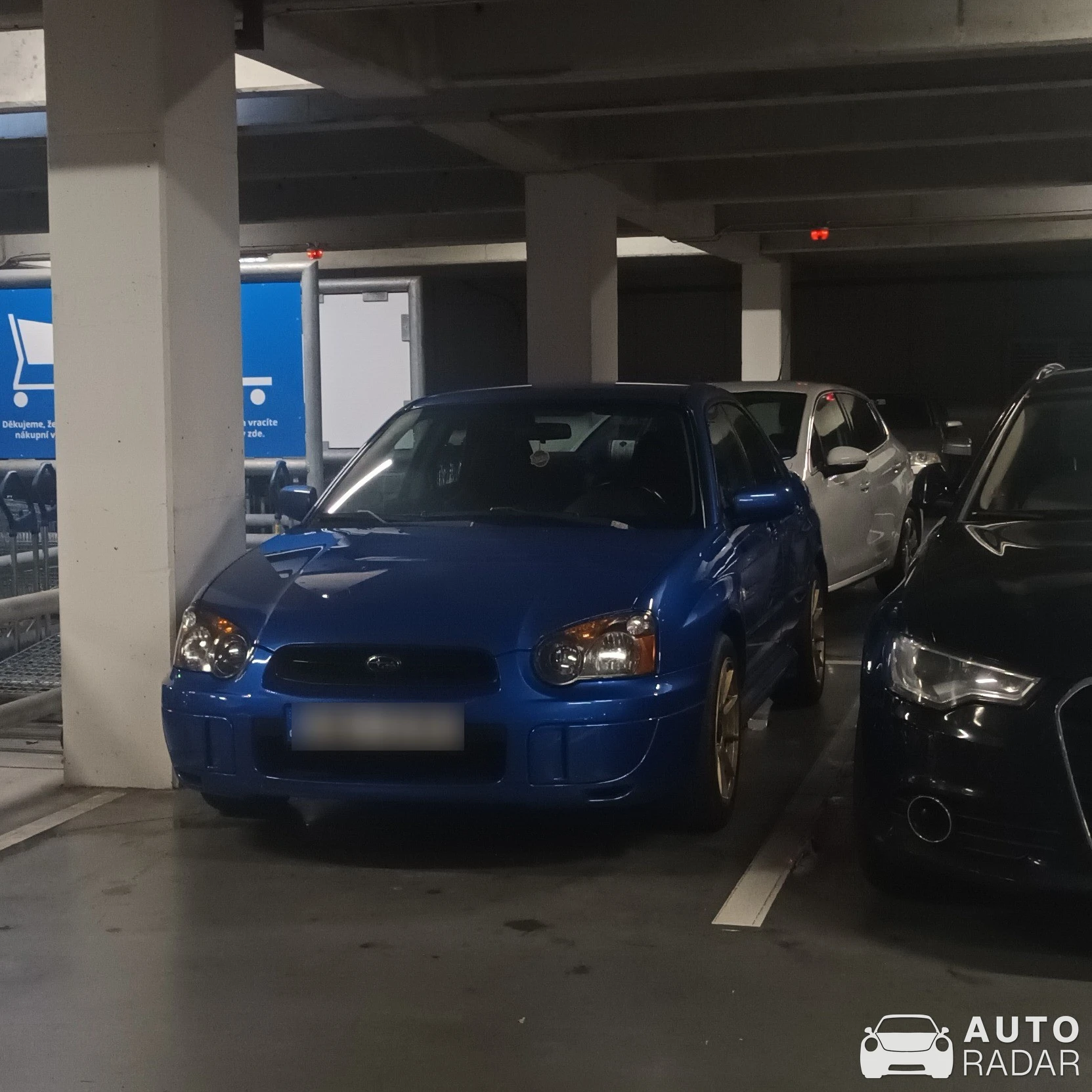 Subaru Impreza WRX STI spotted in Praha 14, Czechia