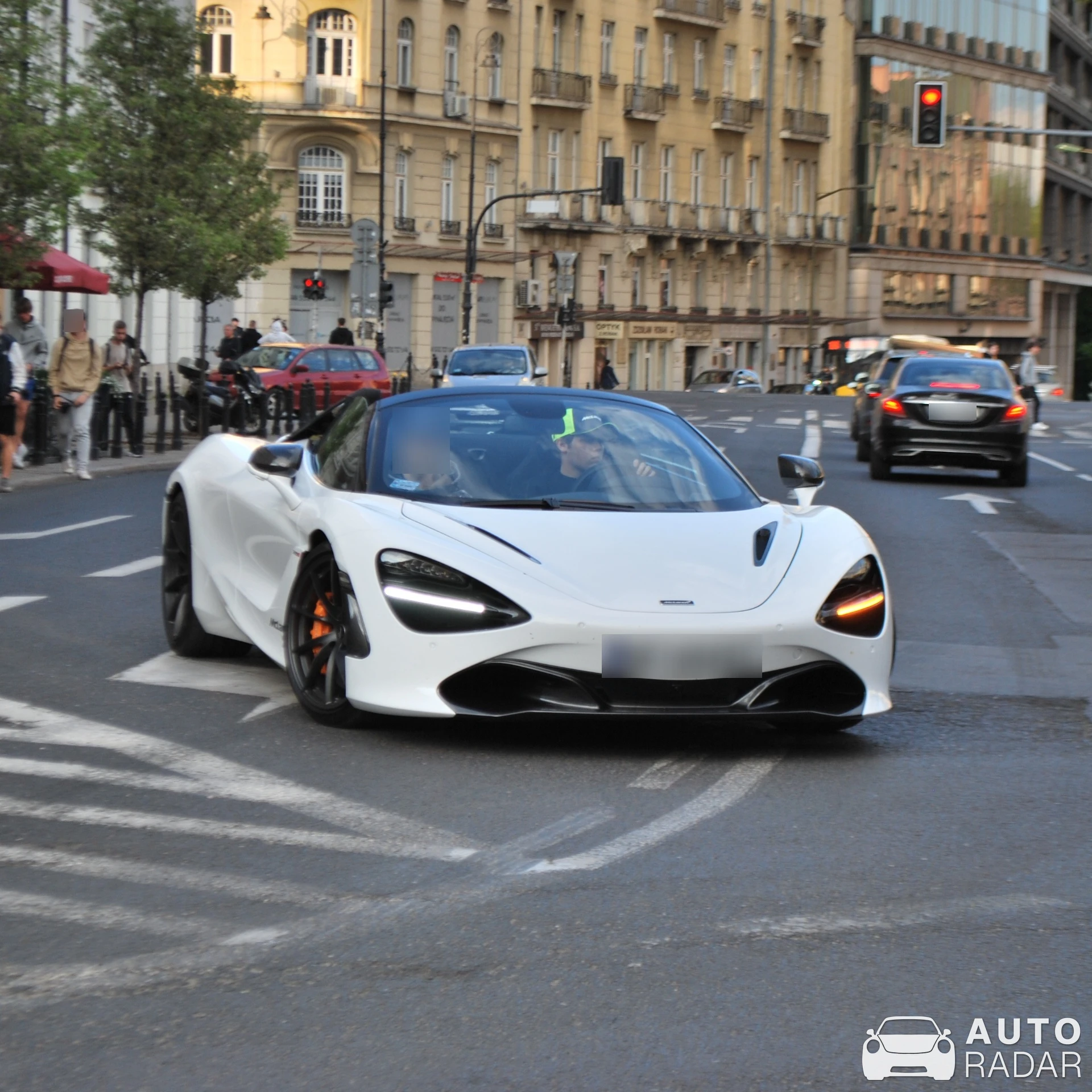 McLaren 720S Spider spotted in Warszawa, Poland