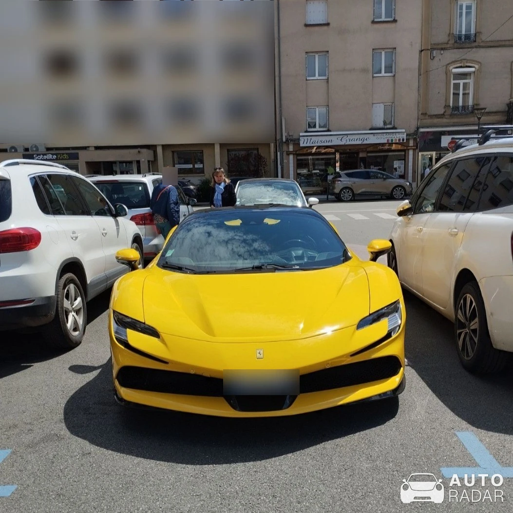 Ferrari SF90 Stradale spotted in Feurs, France