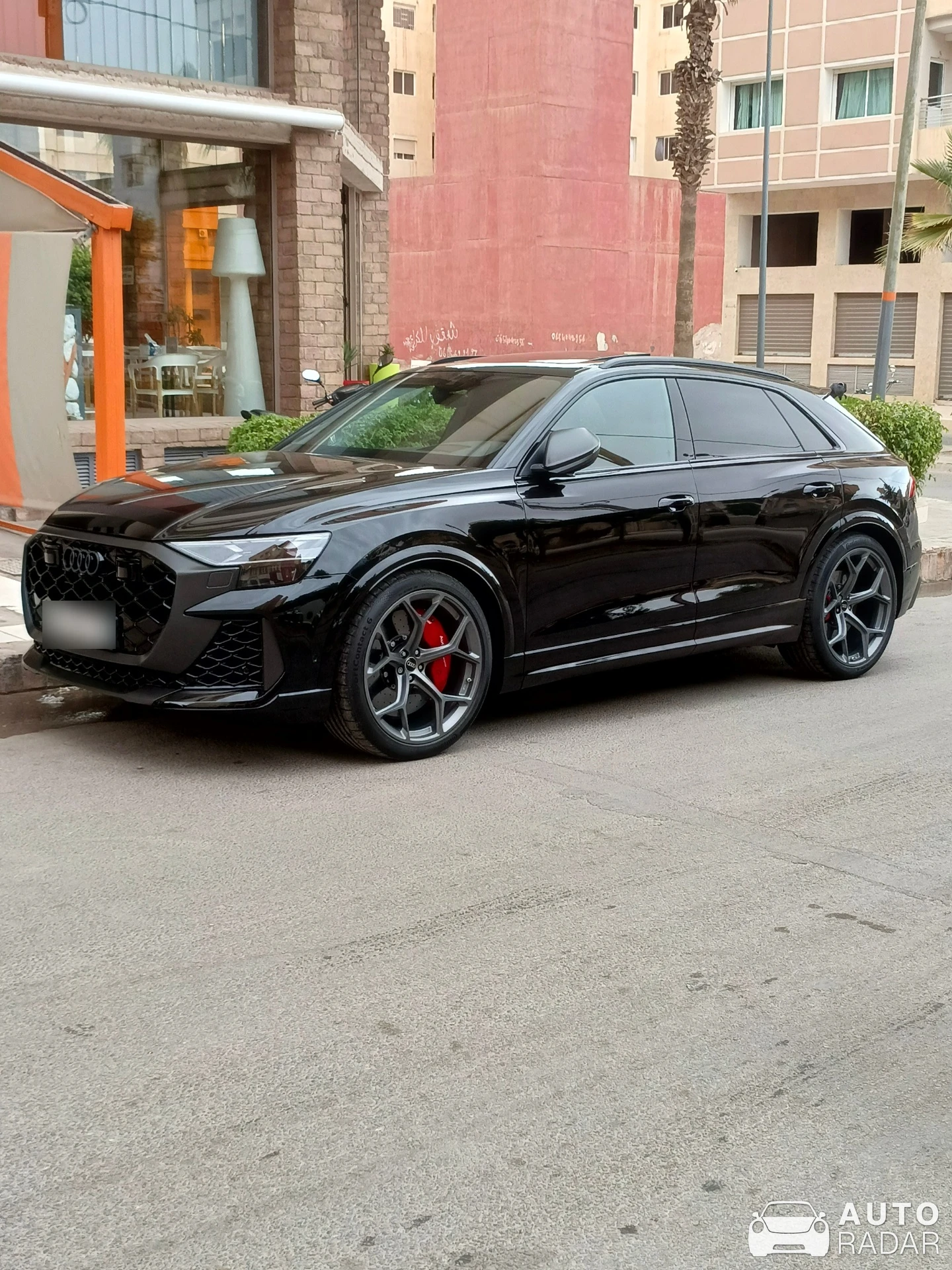 Audi RS Q8 spotted in Oujda