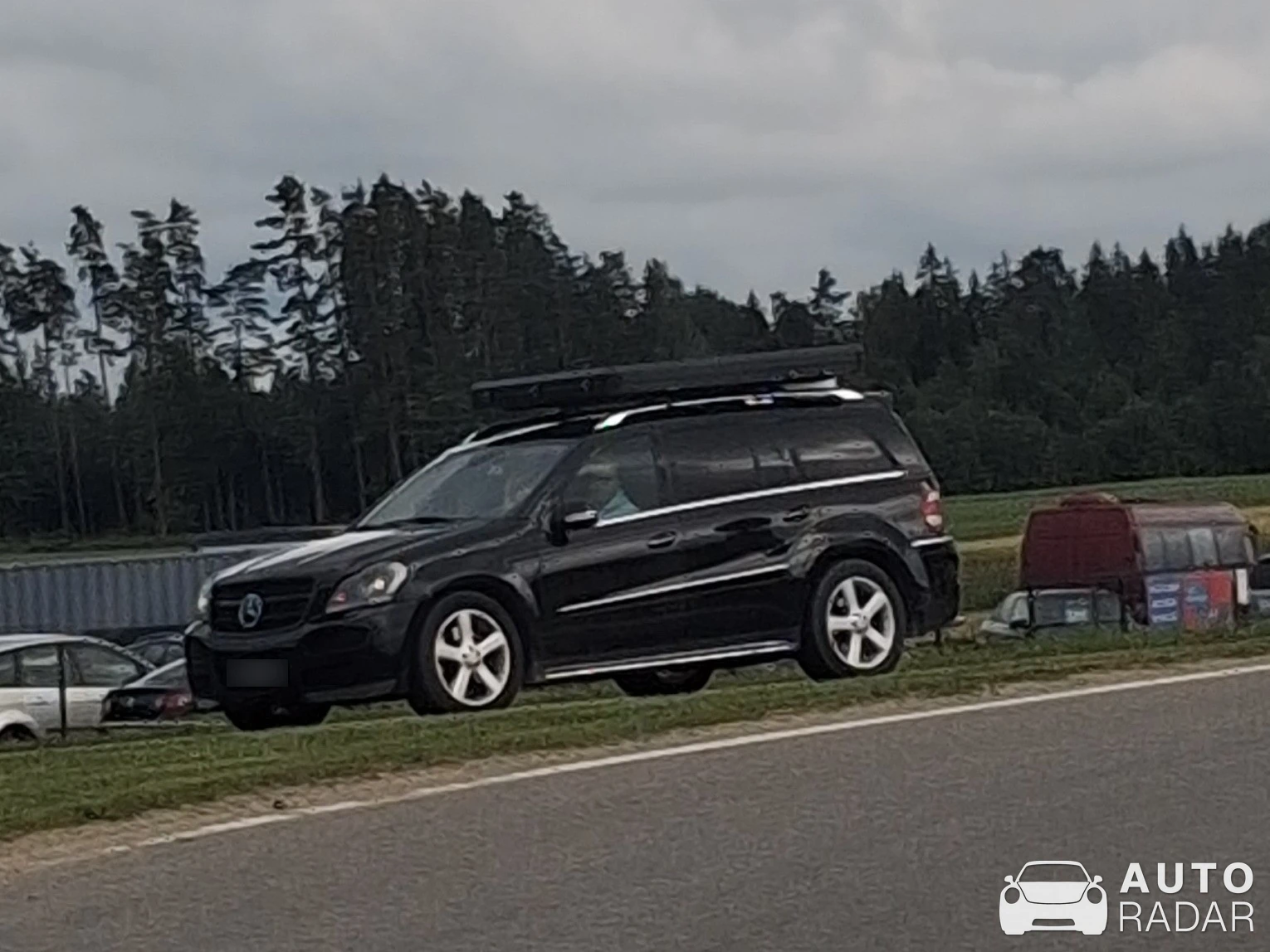 Mercedes-Benz MKB GL 65 AMG X164 spotted in Priekuļi