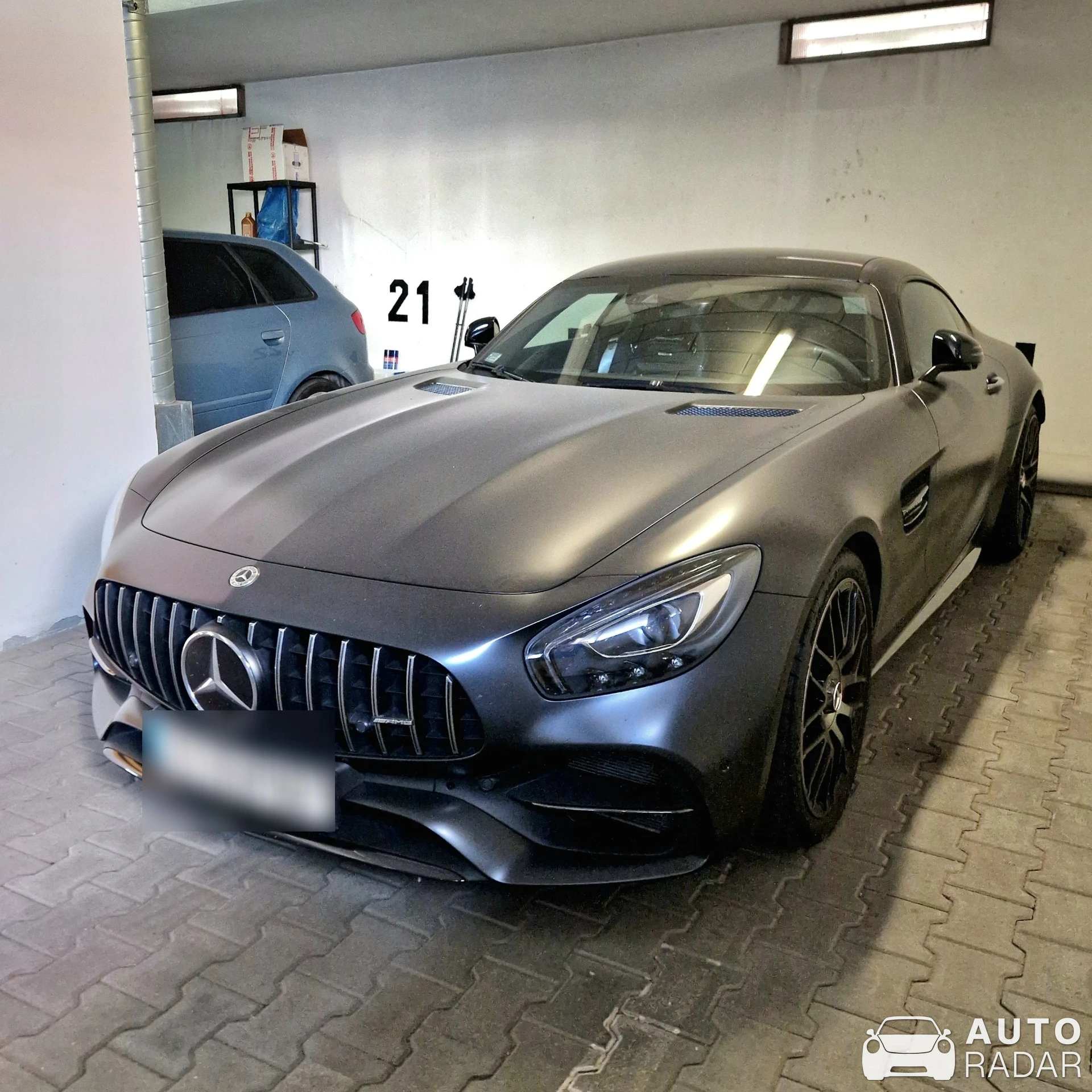 Mercedes-AMG GT C Edition 50 C190 spotted in Kraków