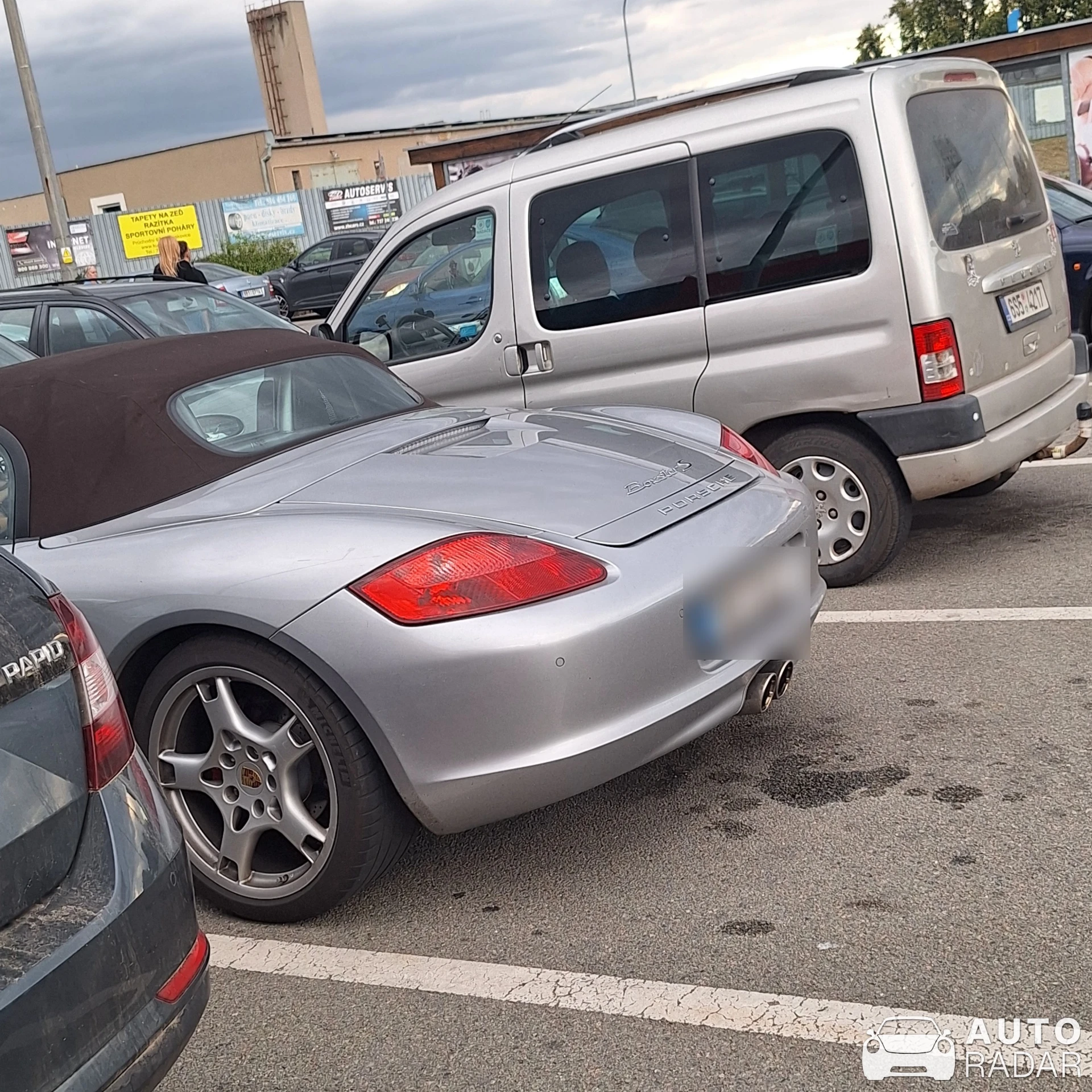 Porsche 987 Boxster spotted in Boskovice