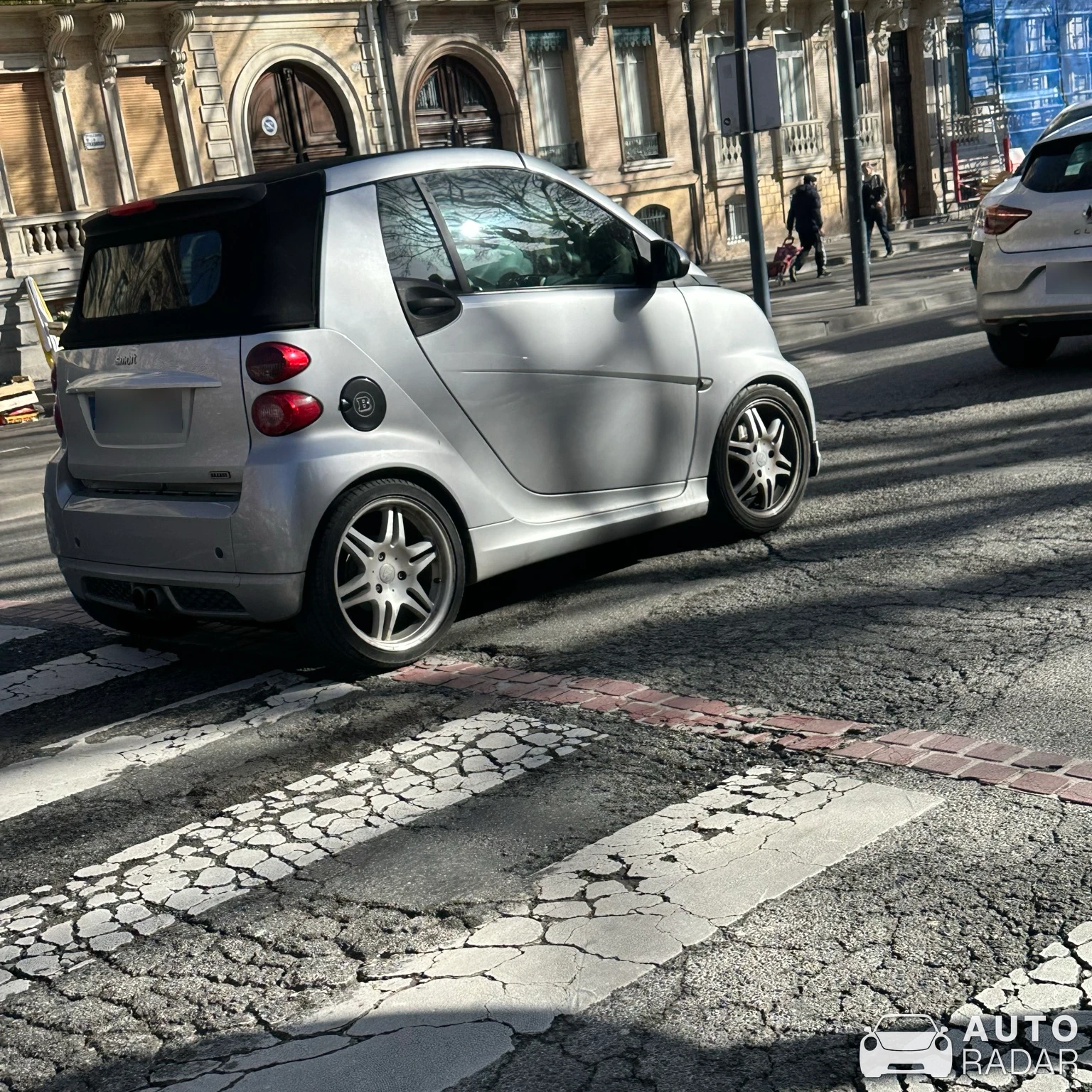 Smart Fortwo Brabus spotted in Toulouse, France