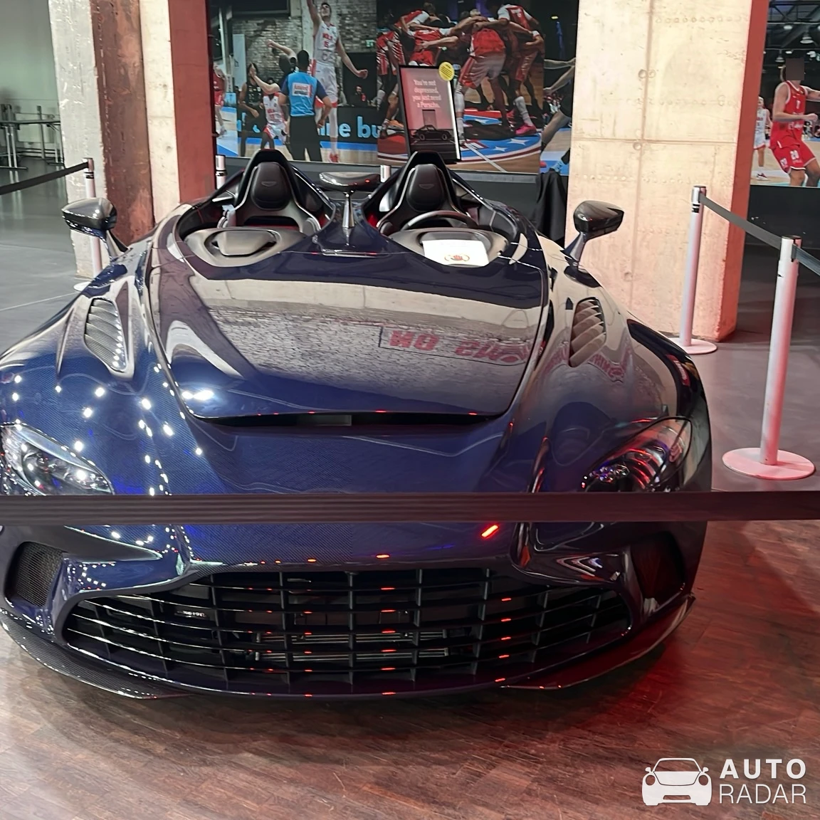 Aston Martin V12 Speedster spotted in Wesel